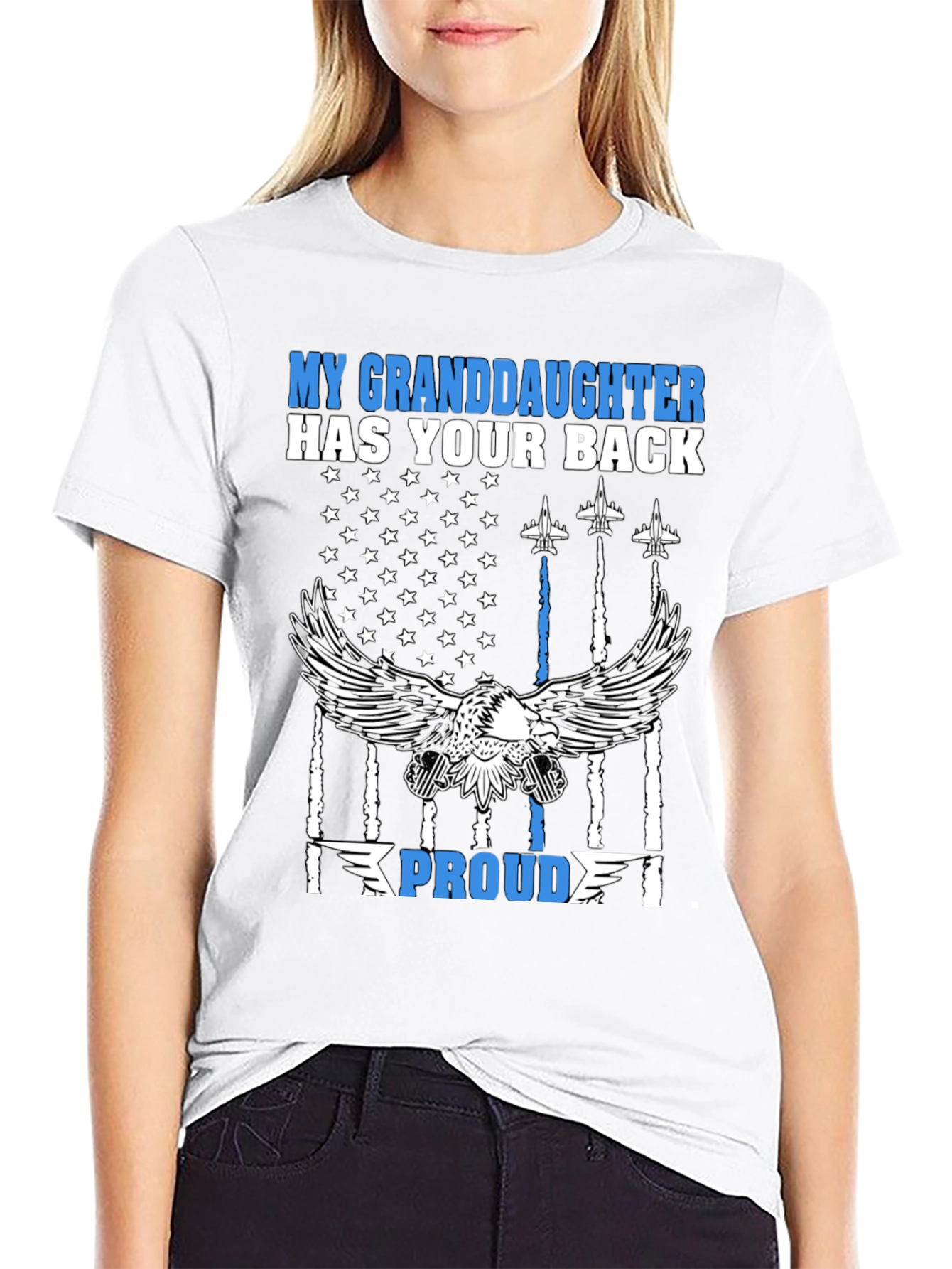 My Granddaughter Has Your Back T-Shirt