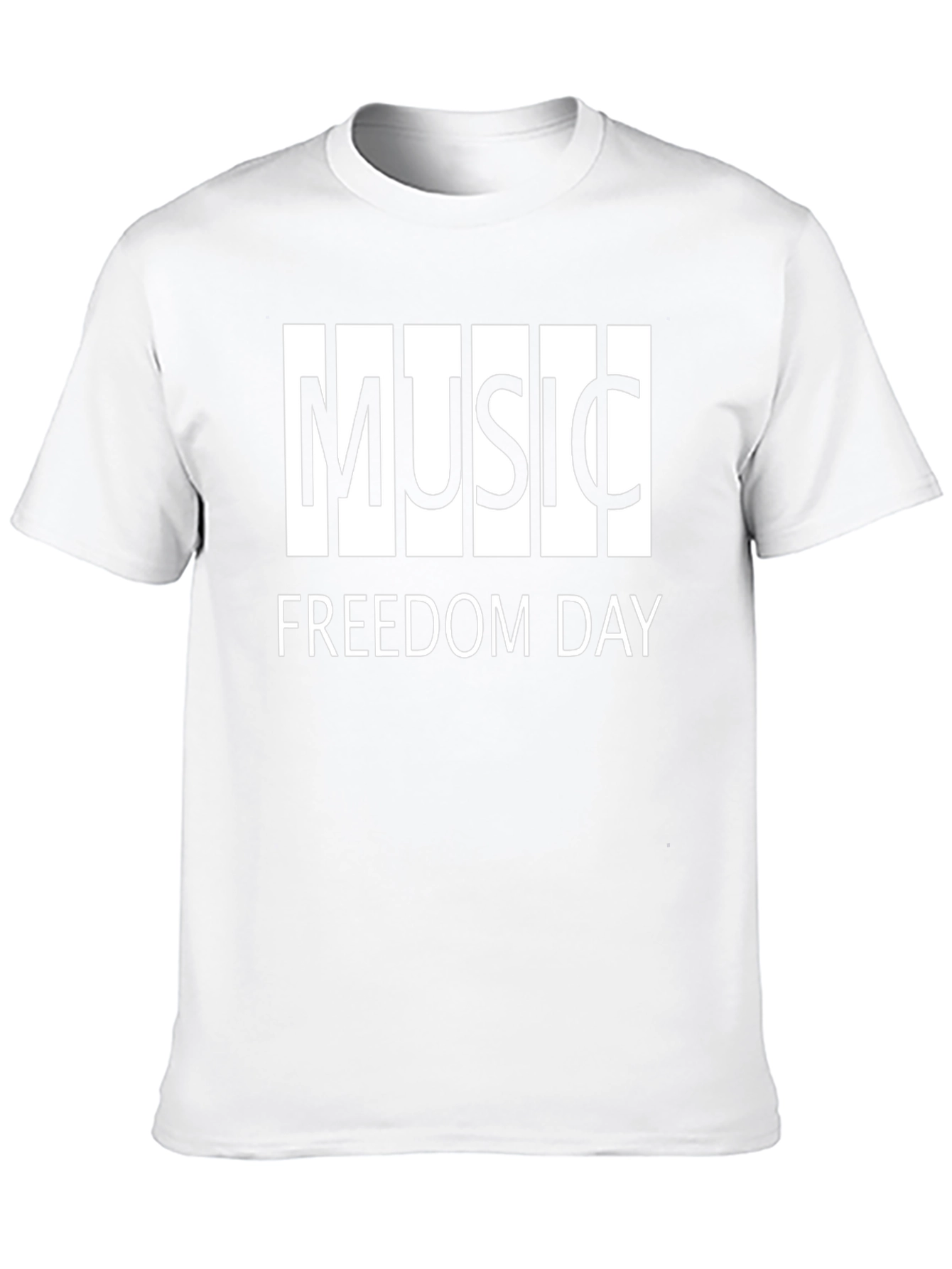 Music Freedom Day Graphic Tee - Black