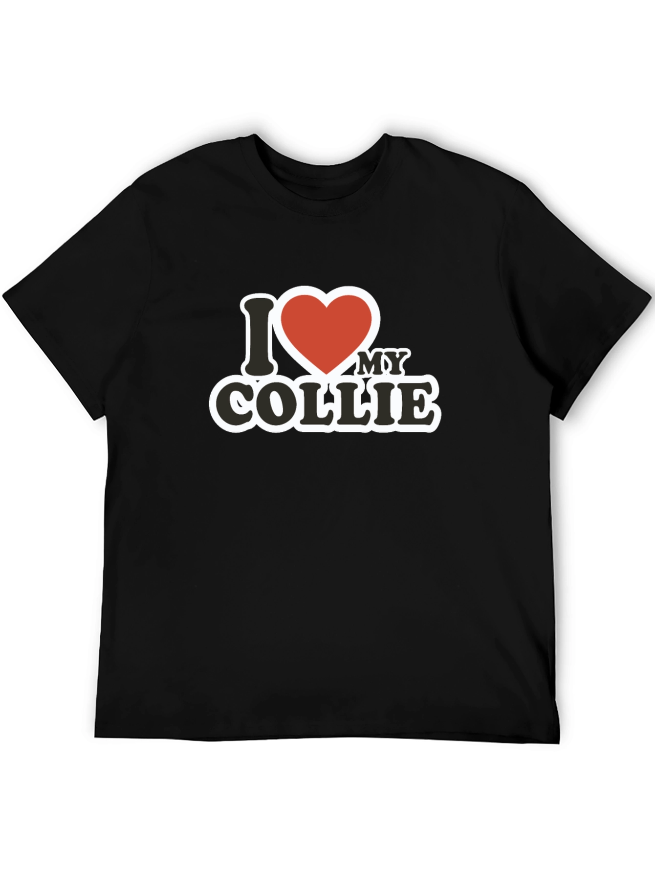 I Heart My Collie - Novelty T-Shirt