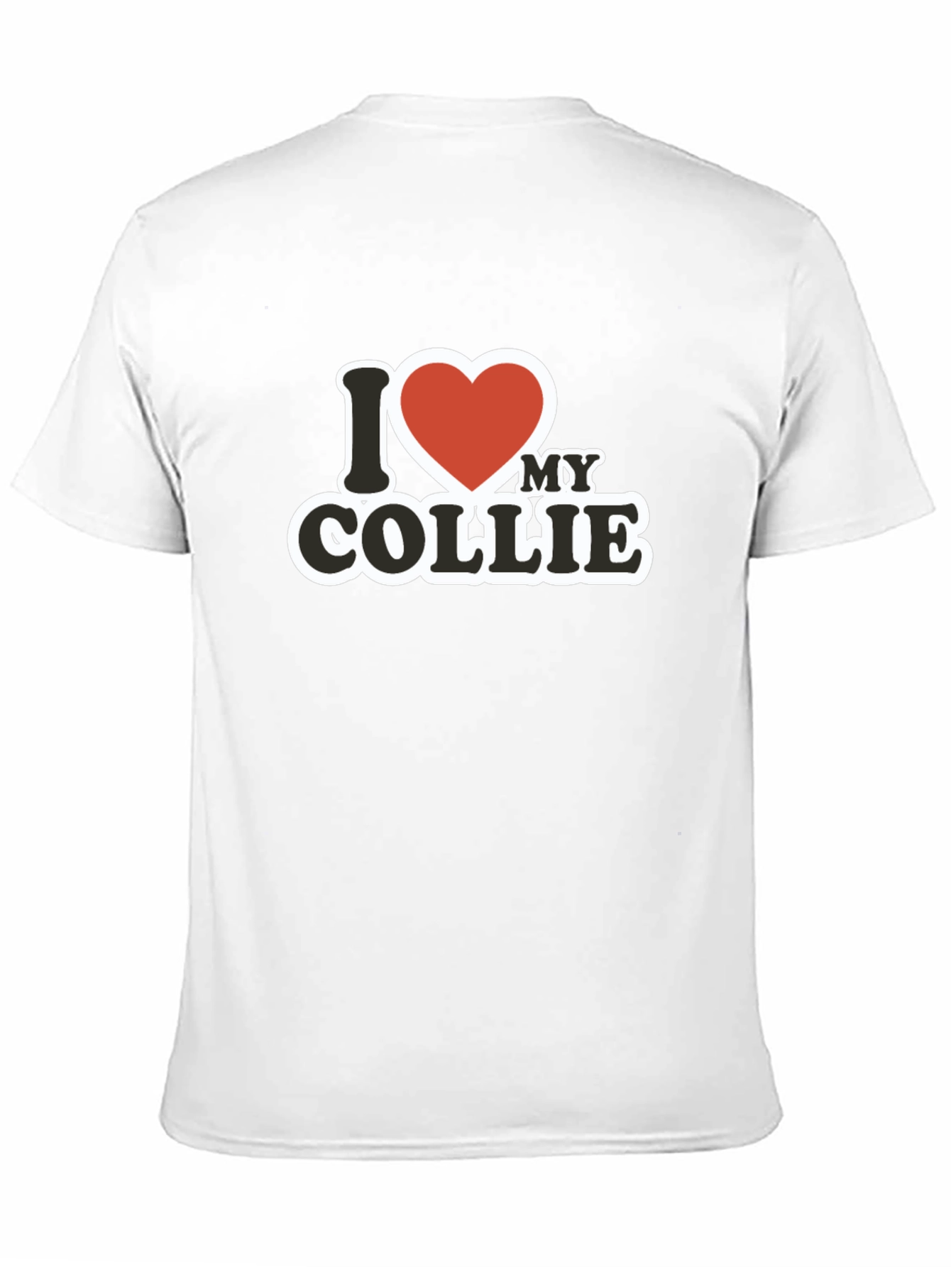 I Heart My Collie - Novelty T-Shirt
