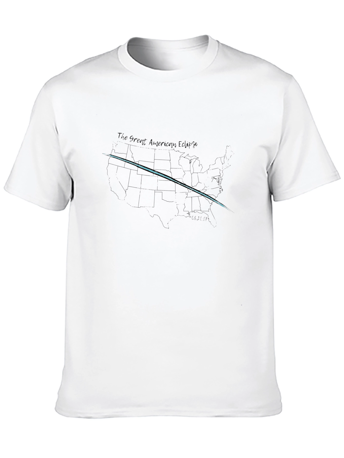 Great American Eclipse T-Shirt - Unisex Black Tee
