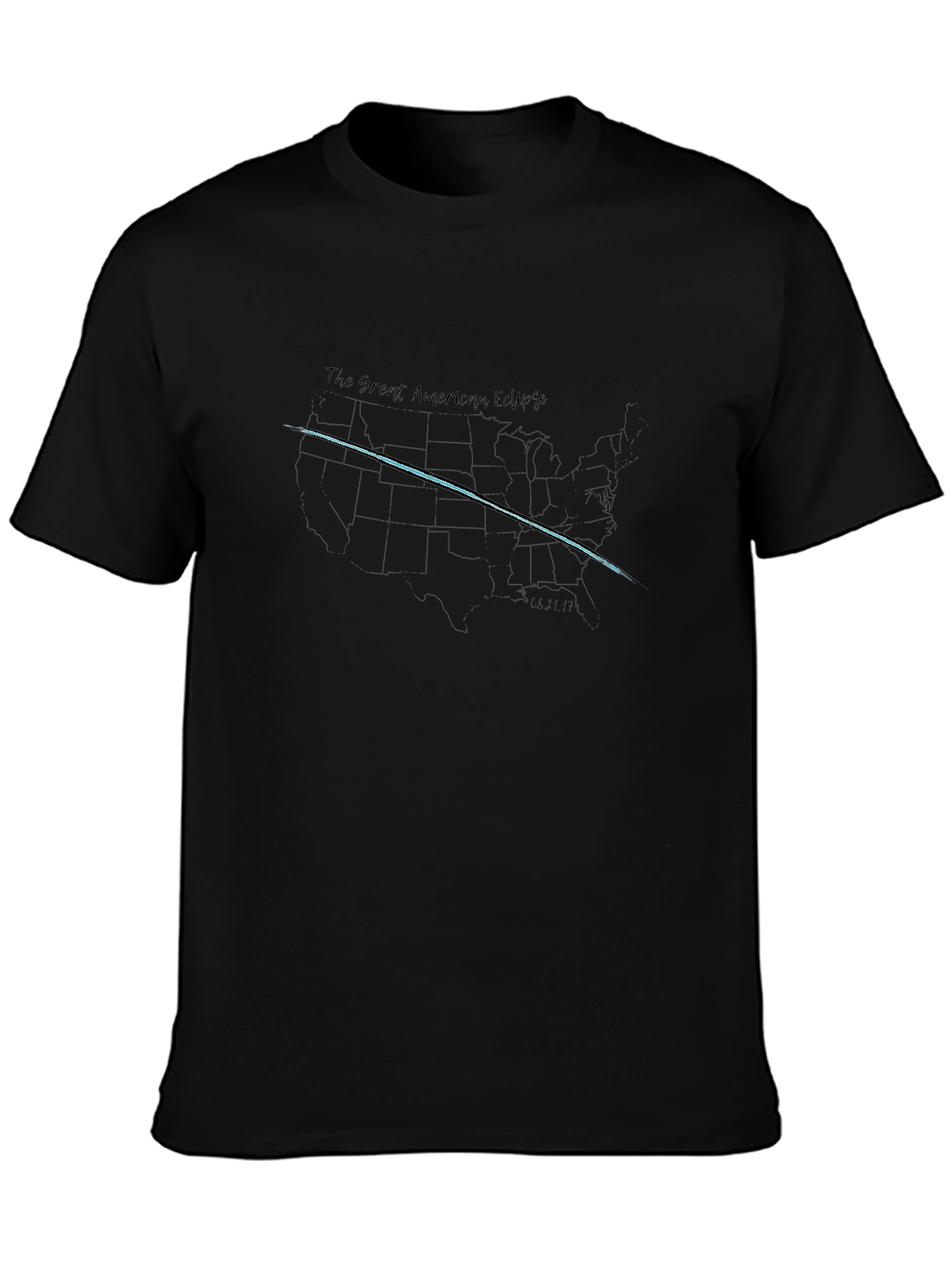 Great American Eclipse T-Shirt - Unisex Black Tee