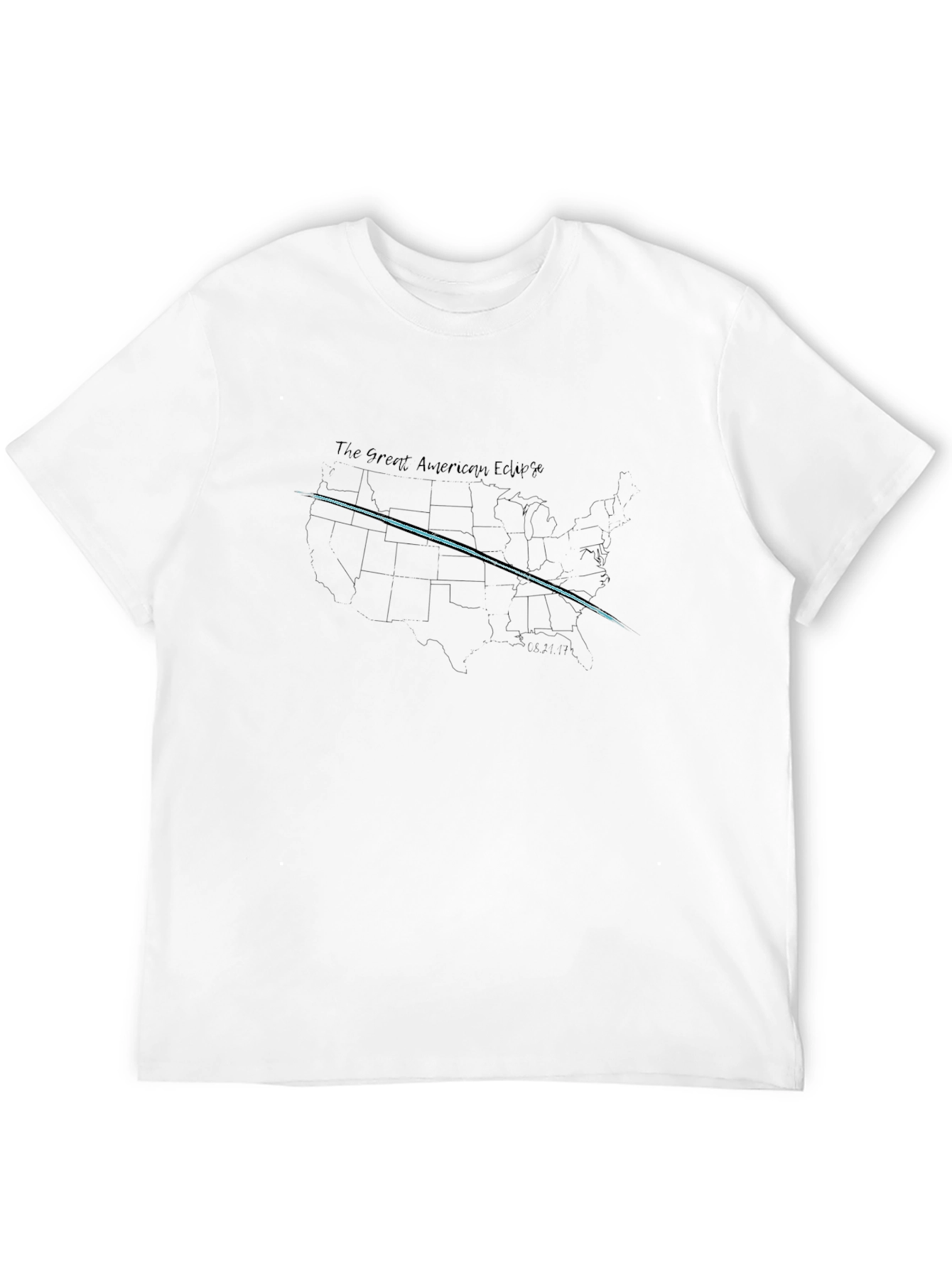Great American Eclipse T-Shirt - Unisex Black Tee