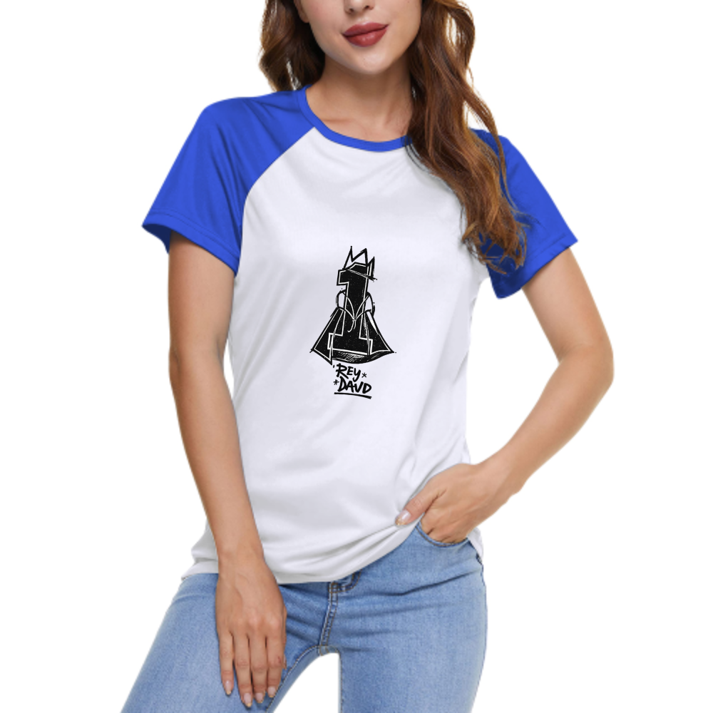 Rey David Crown Graphic T-Shirt – Minimal Streetwear Number One Urban Art Tee(z219)