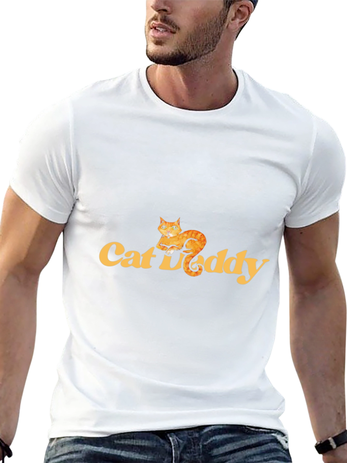 Cat Daddy Graphic T-Shirt - Cool Cat Lover Tee