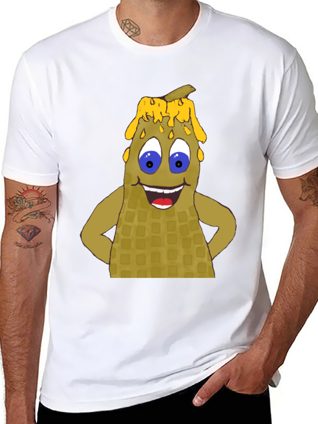 Waffle Character T-Shirt