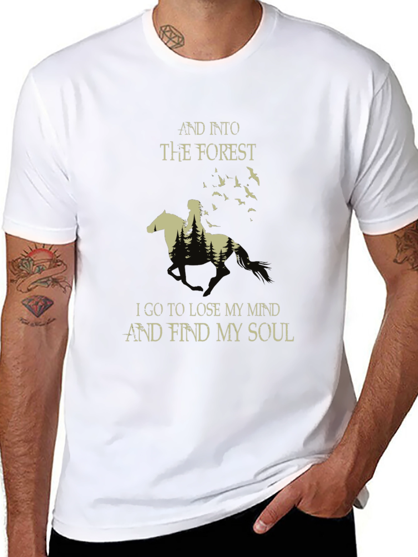 Forest Soul T-Shirt - Nature Inspired Graphic Tee