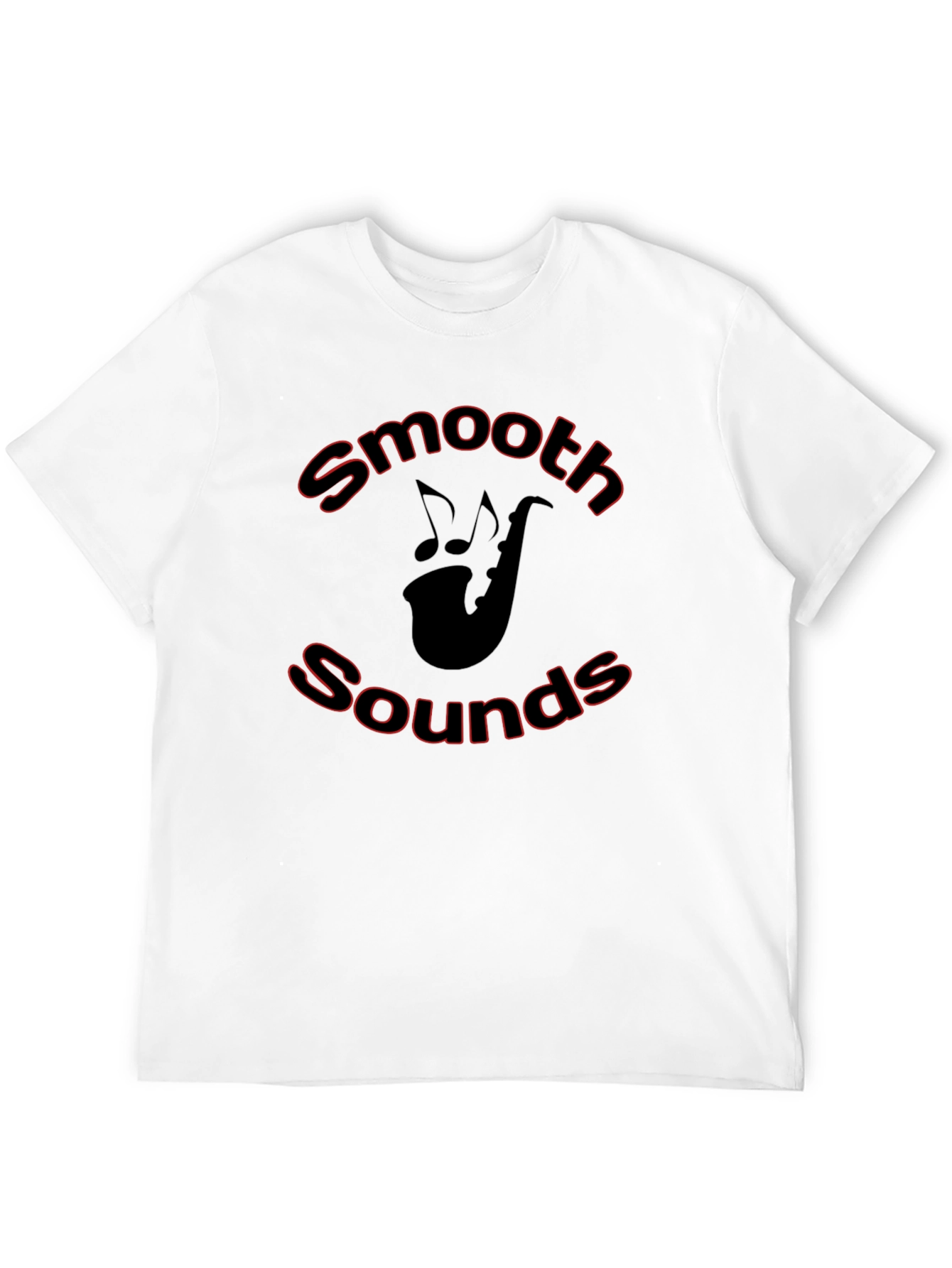 Smooth Sounds Saxophone Graphic T-Shirt