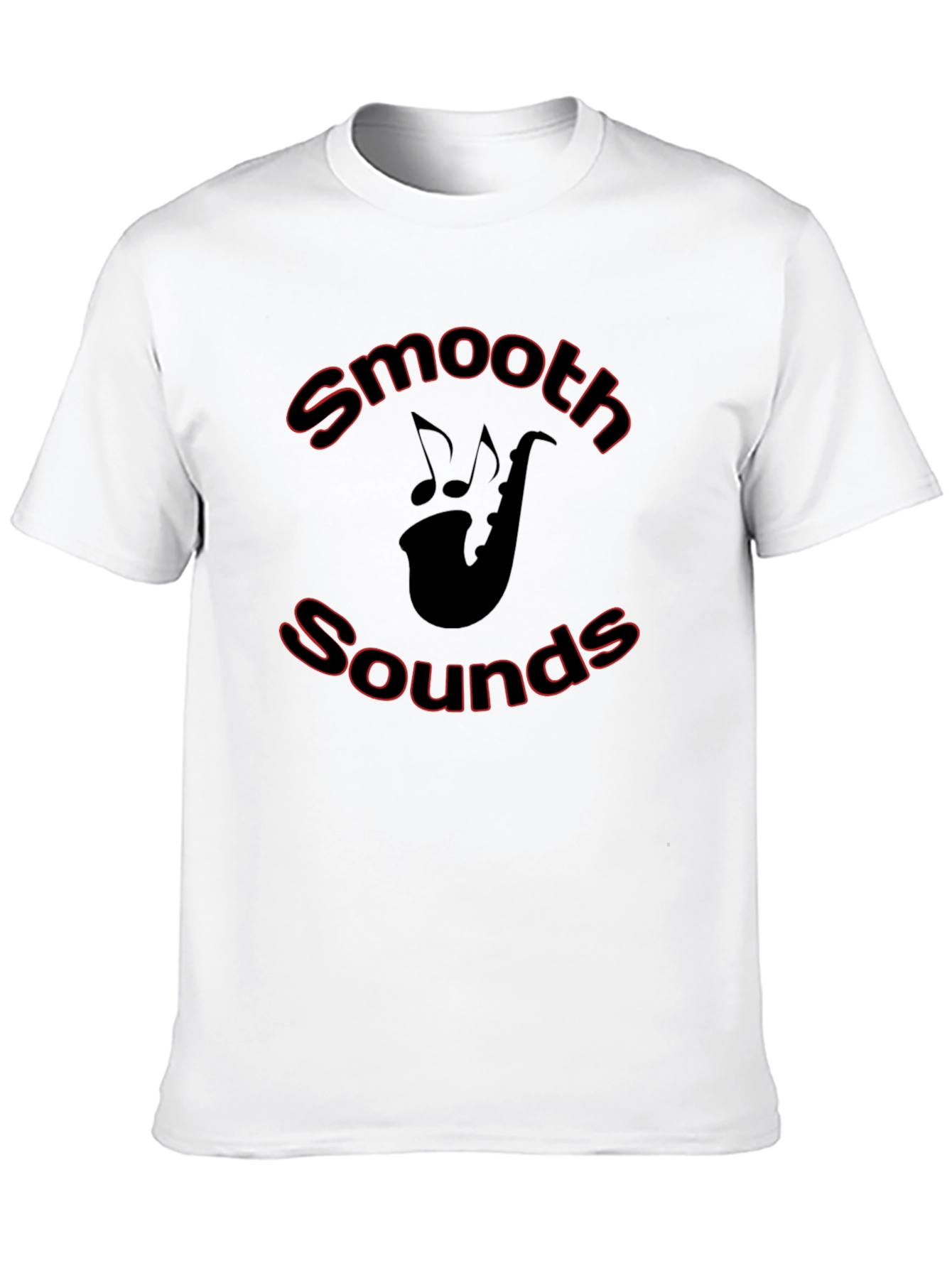 Smooth Sounds Saxophone Graphic T-Shirt