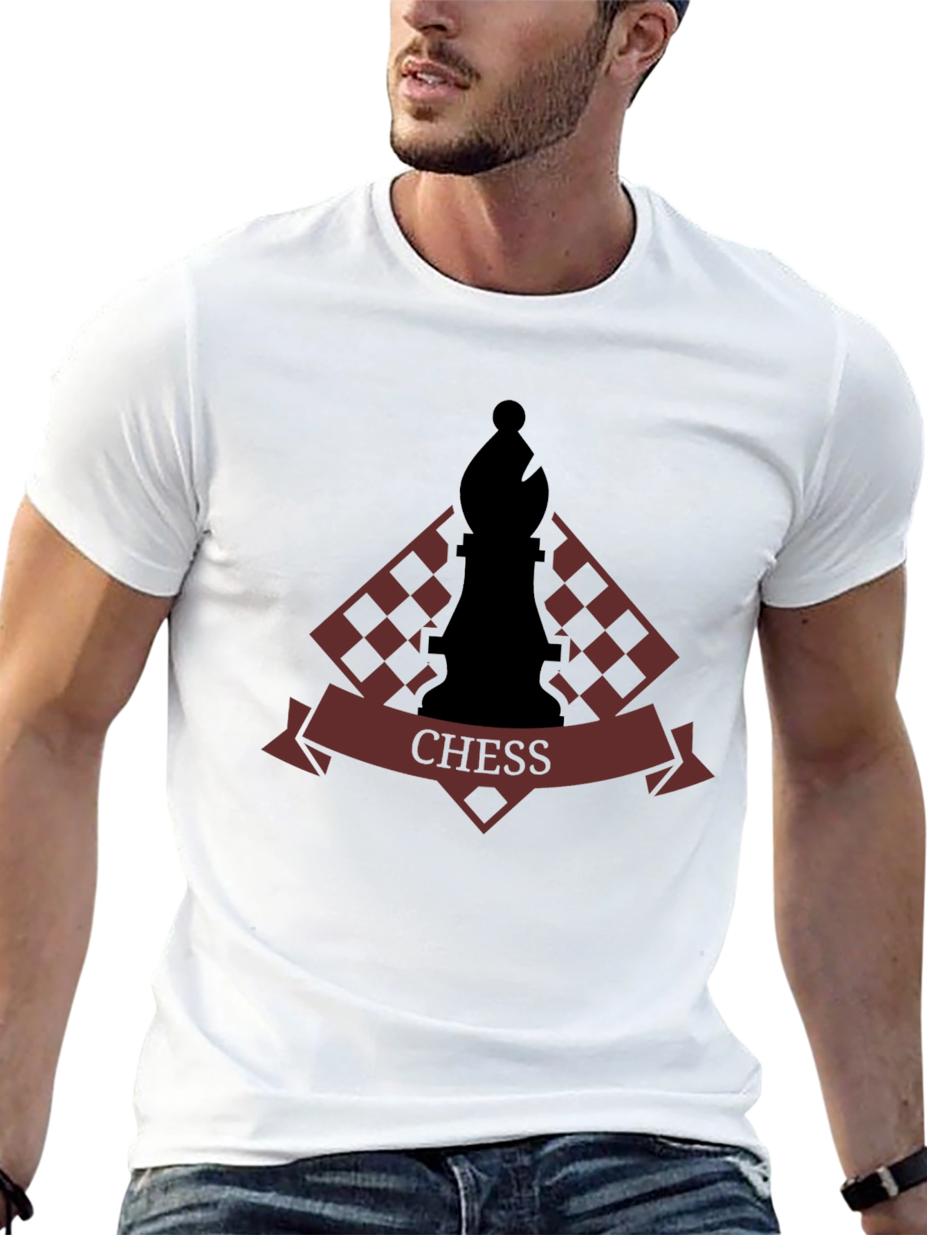 Chess Bishop Tee - Game Strategy Shirt