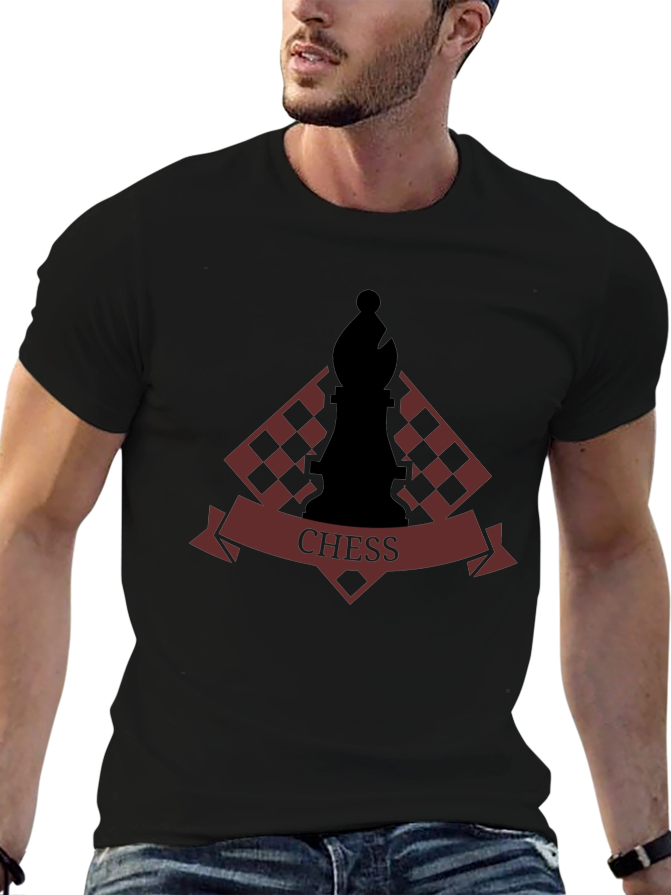 Chess Bishop Tee - Game Strategy Shirt