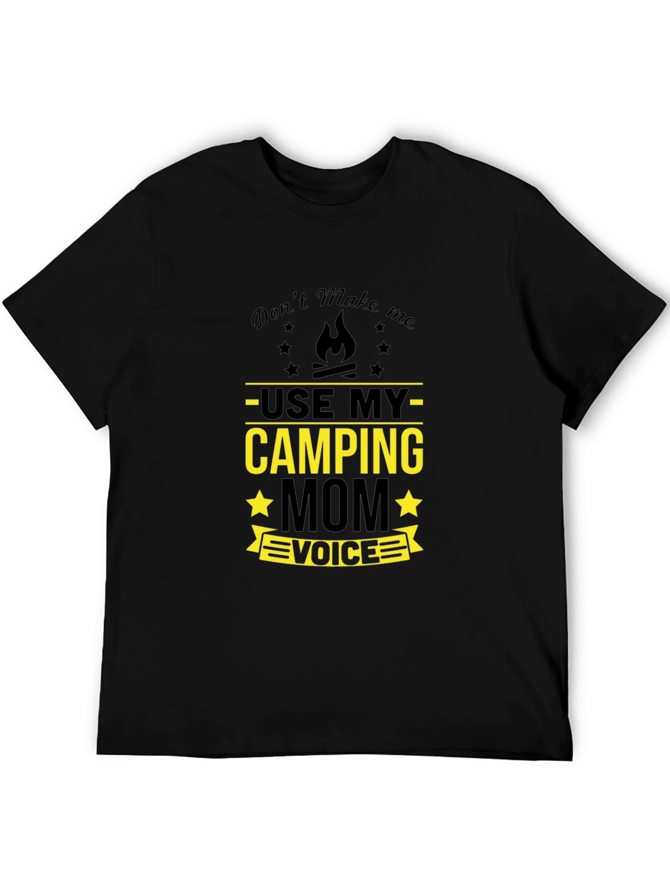 Camping Mom Voice T-Shirt - Funny Camp Shirt