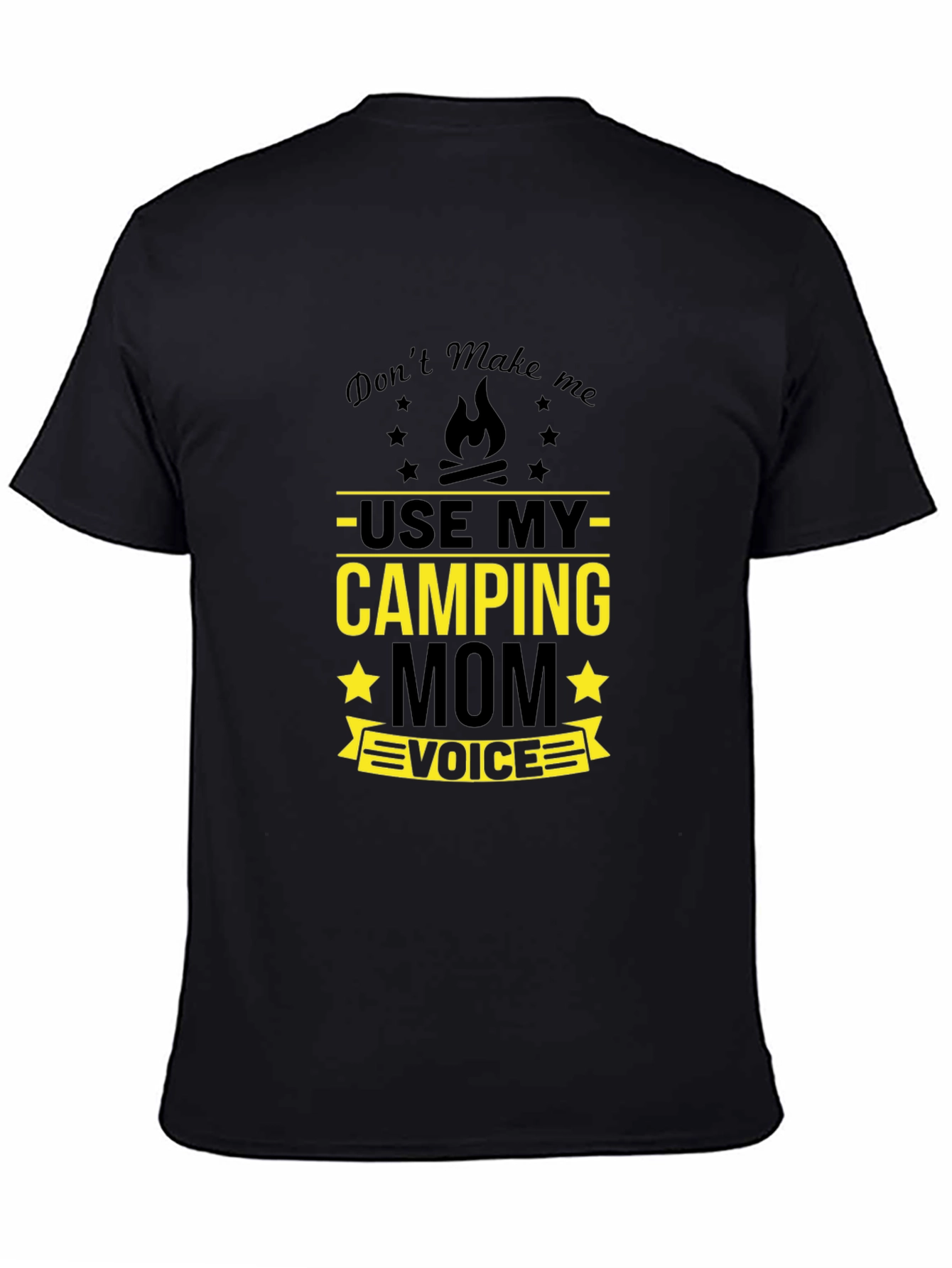 Camping Mom Voice T-Shirt - Funny Camp Shirt