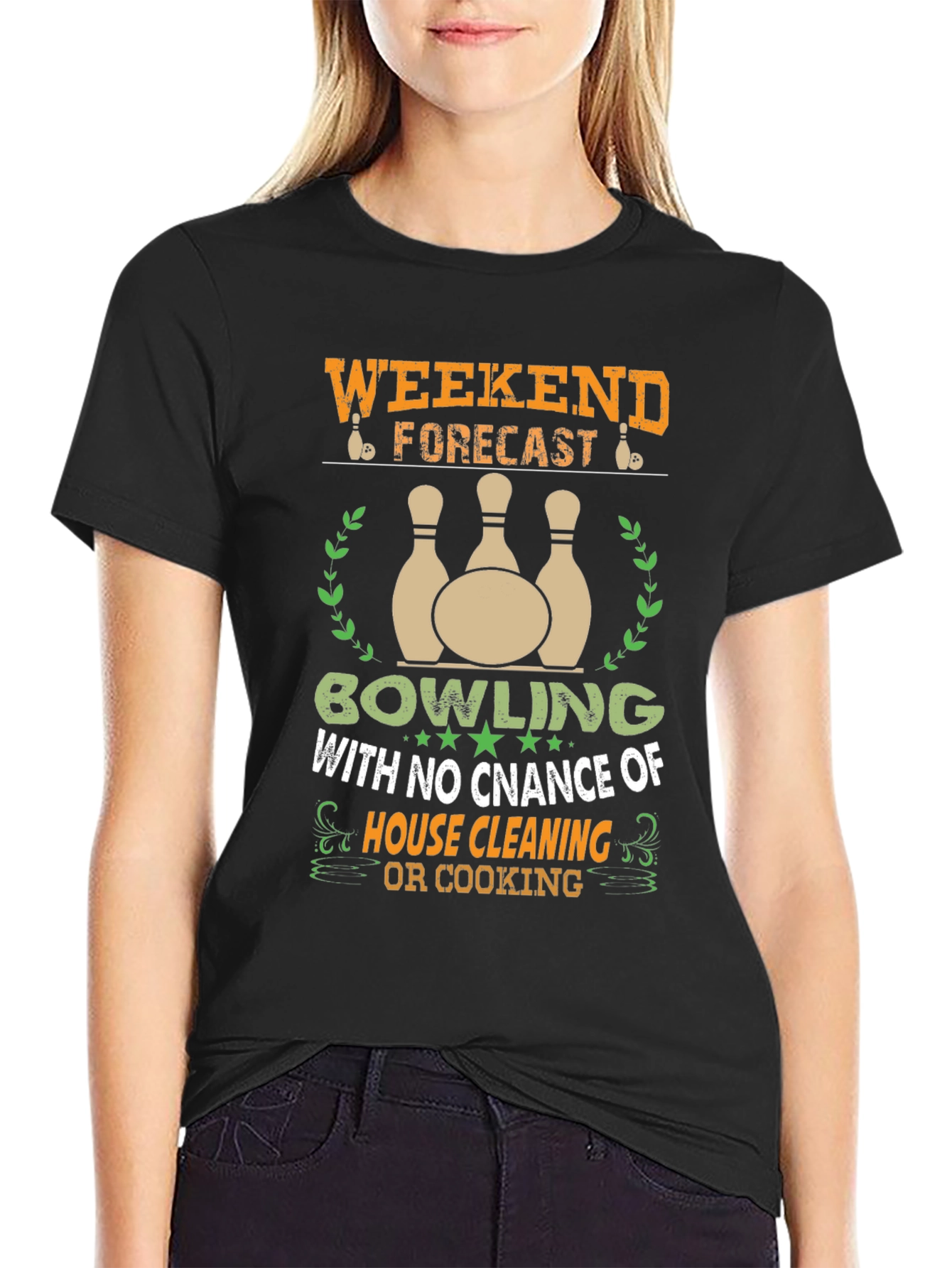 Bowling Weekend Forecast T-Shirt