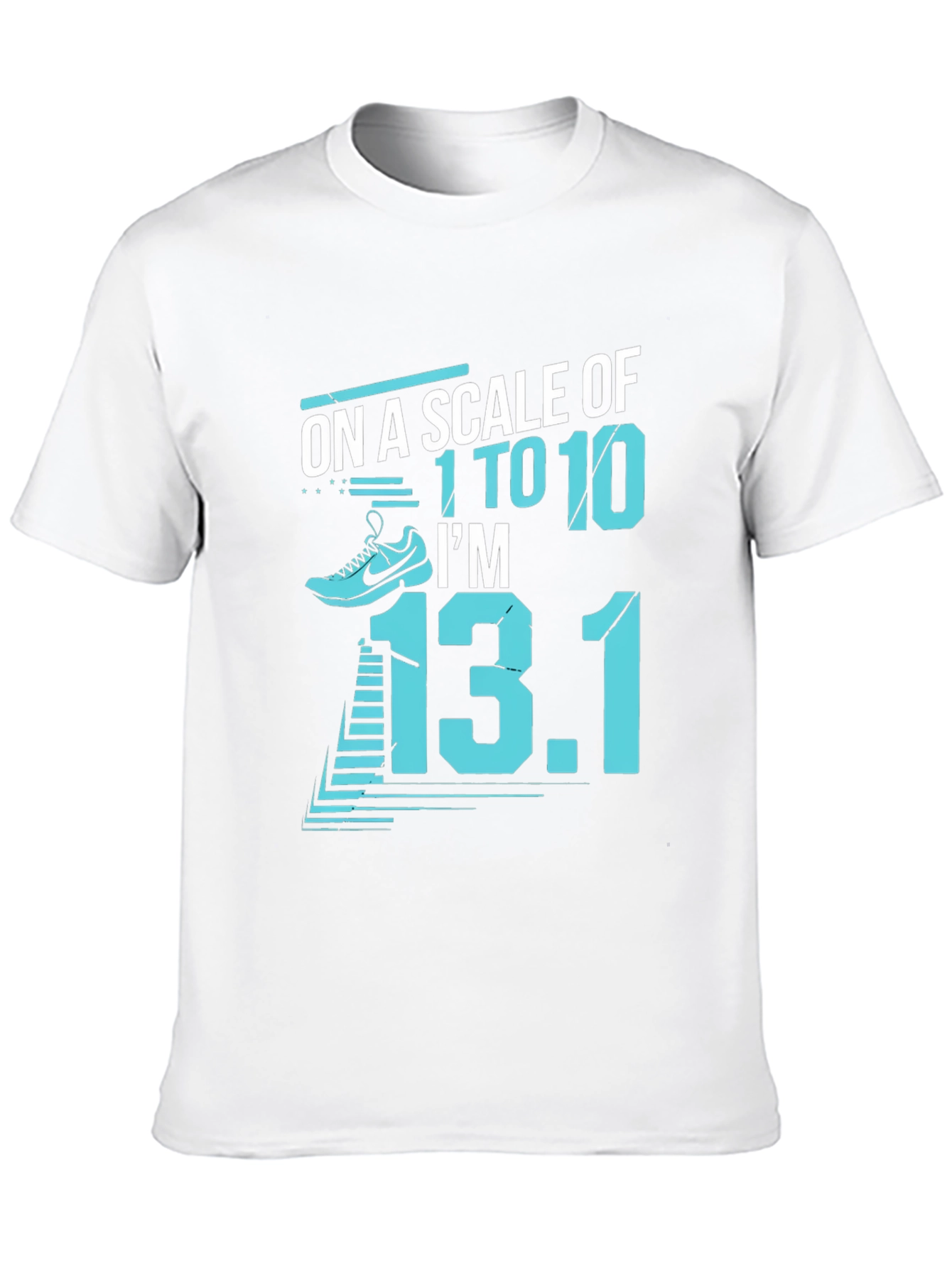 Runners 13.1 Half Marathon T-Shirt - Black