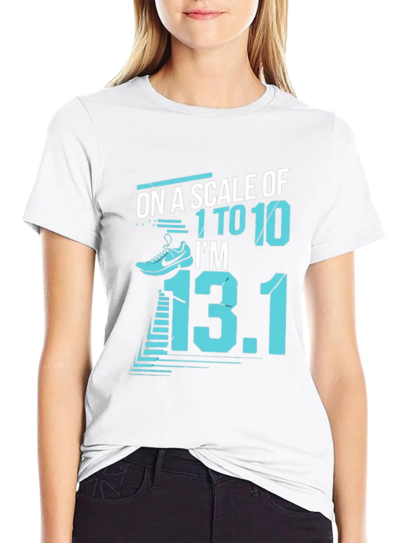 Runners 13.1 Half Marathon T-Shirt - Black