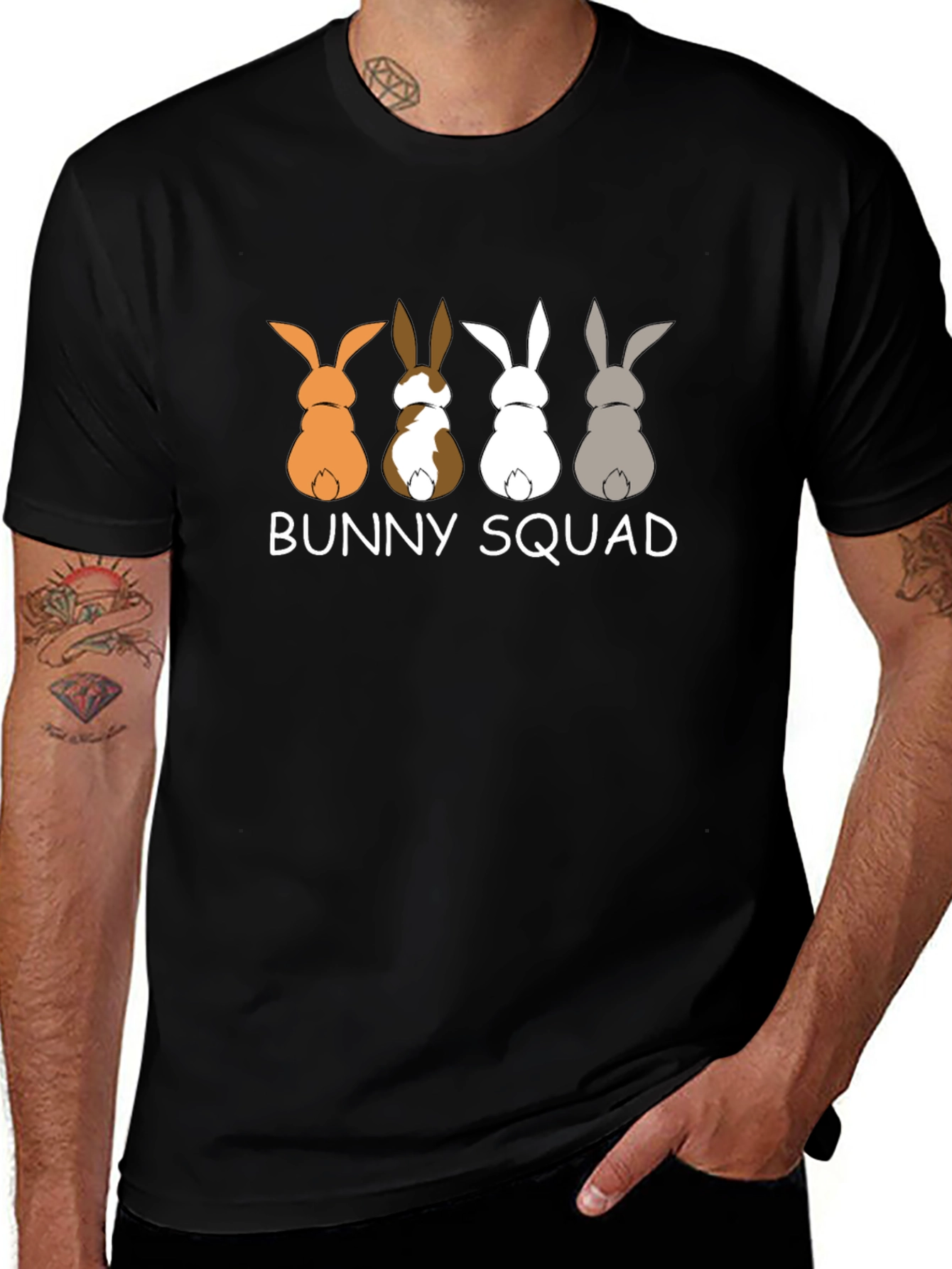Bunny Squad Graphic T-Shirt