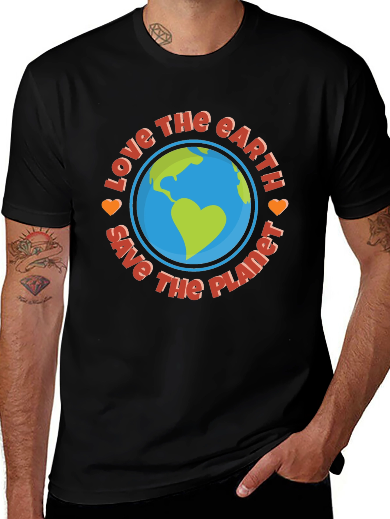Love the Earth T-Shirt - Save the Planet Tee