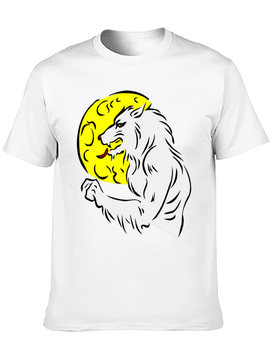 Werewolf Moon Graphic Tee - Black