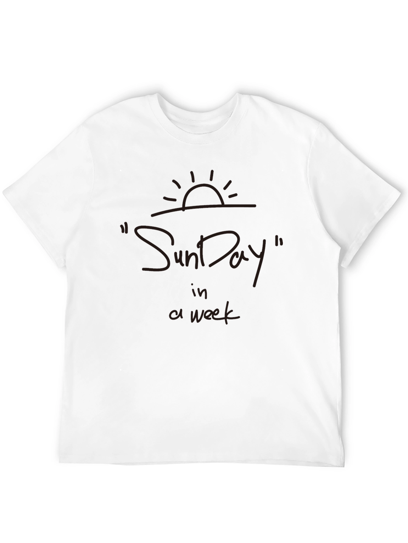 Sunday in a Week Graphic T-Shirt