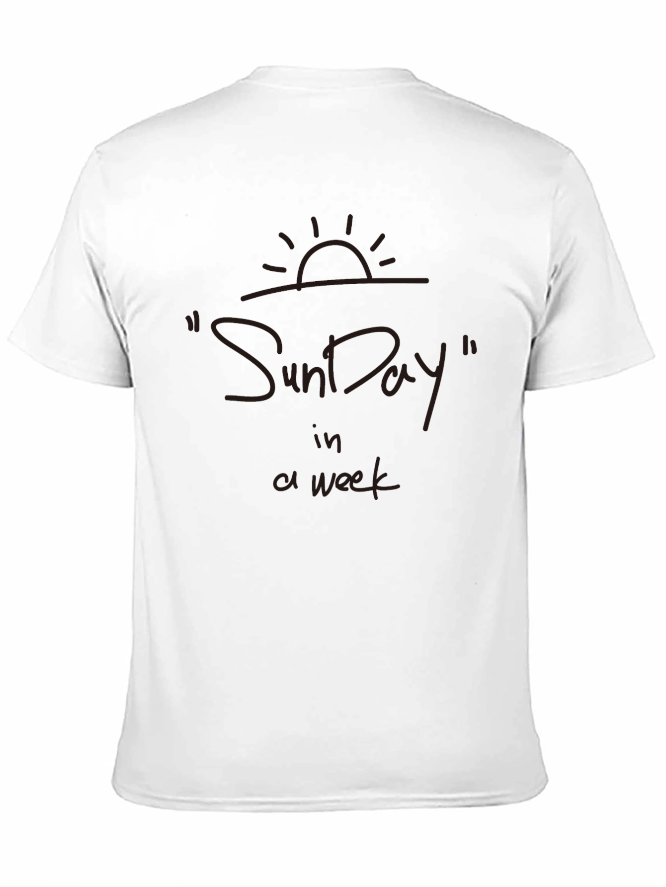Sunday in a Week Graphic T-Shirt