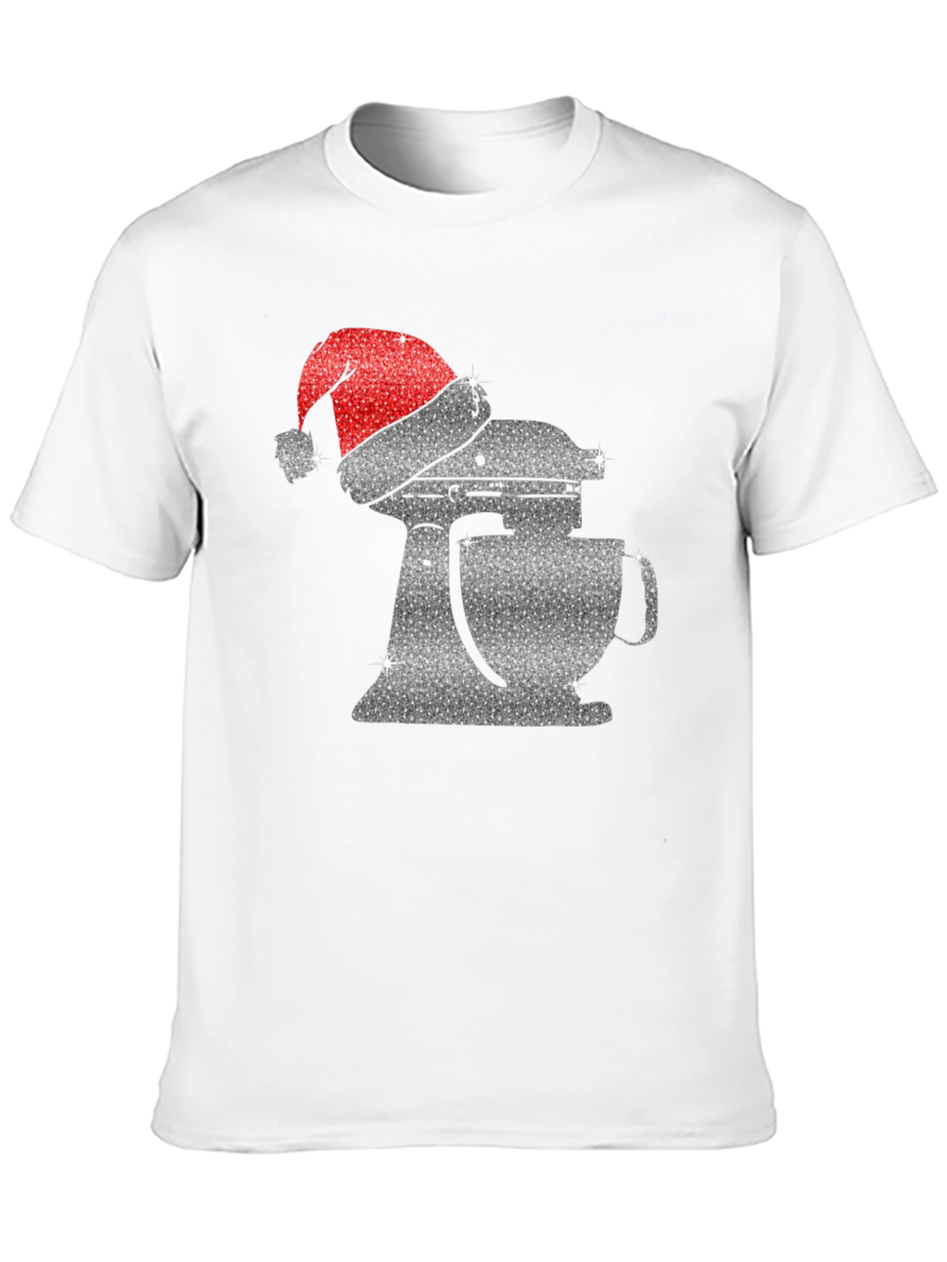 Festive Mixer Graphic Tee - Holiday Baking Shirt