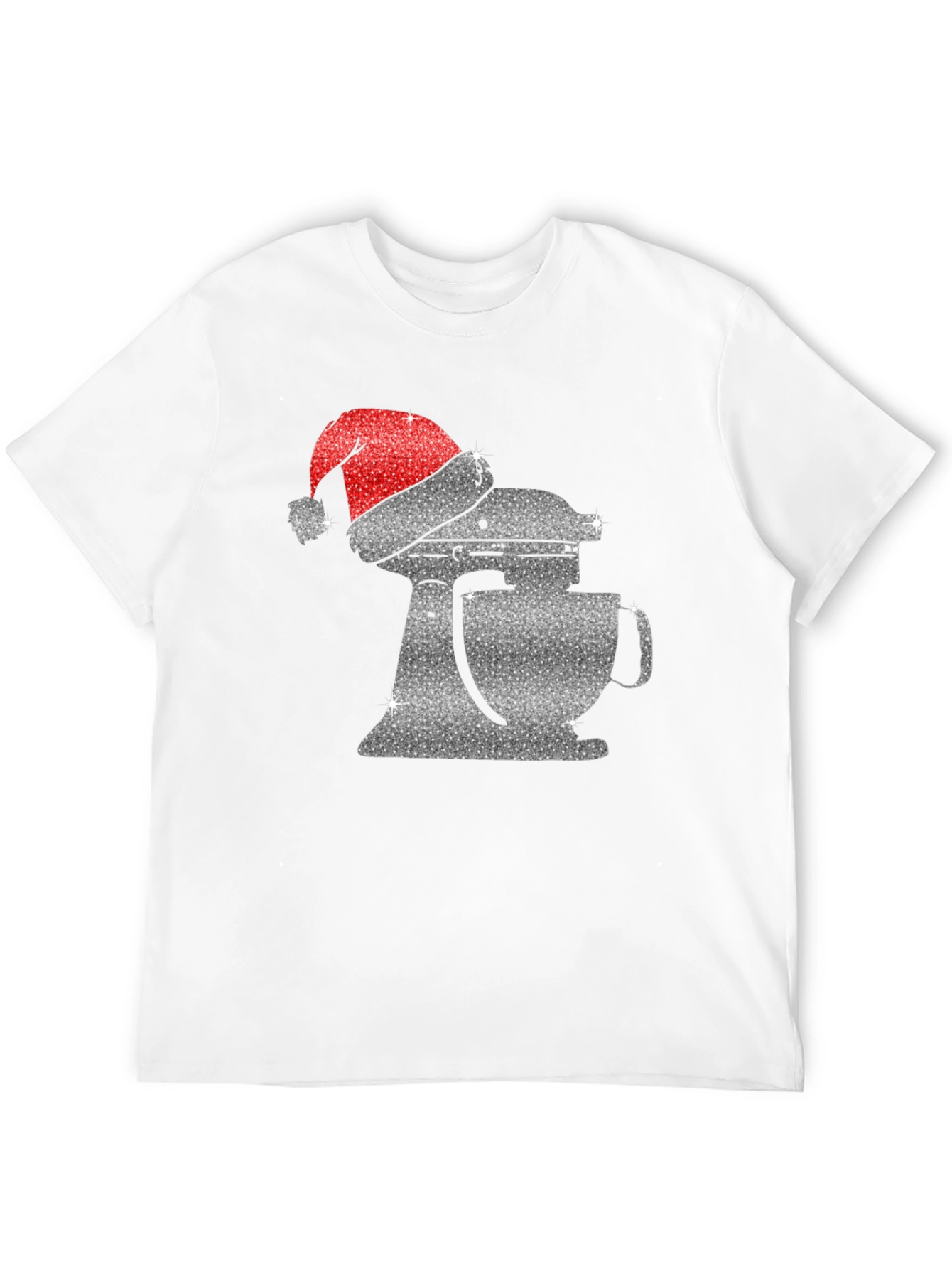 Festive Mixer Graphic Tee - Holiday Baking Shirt