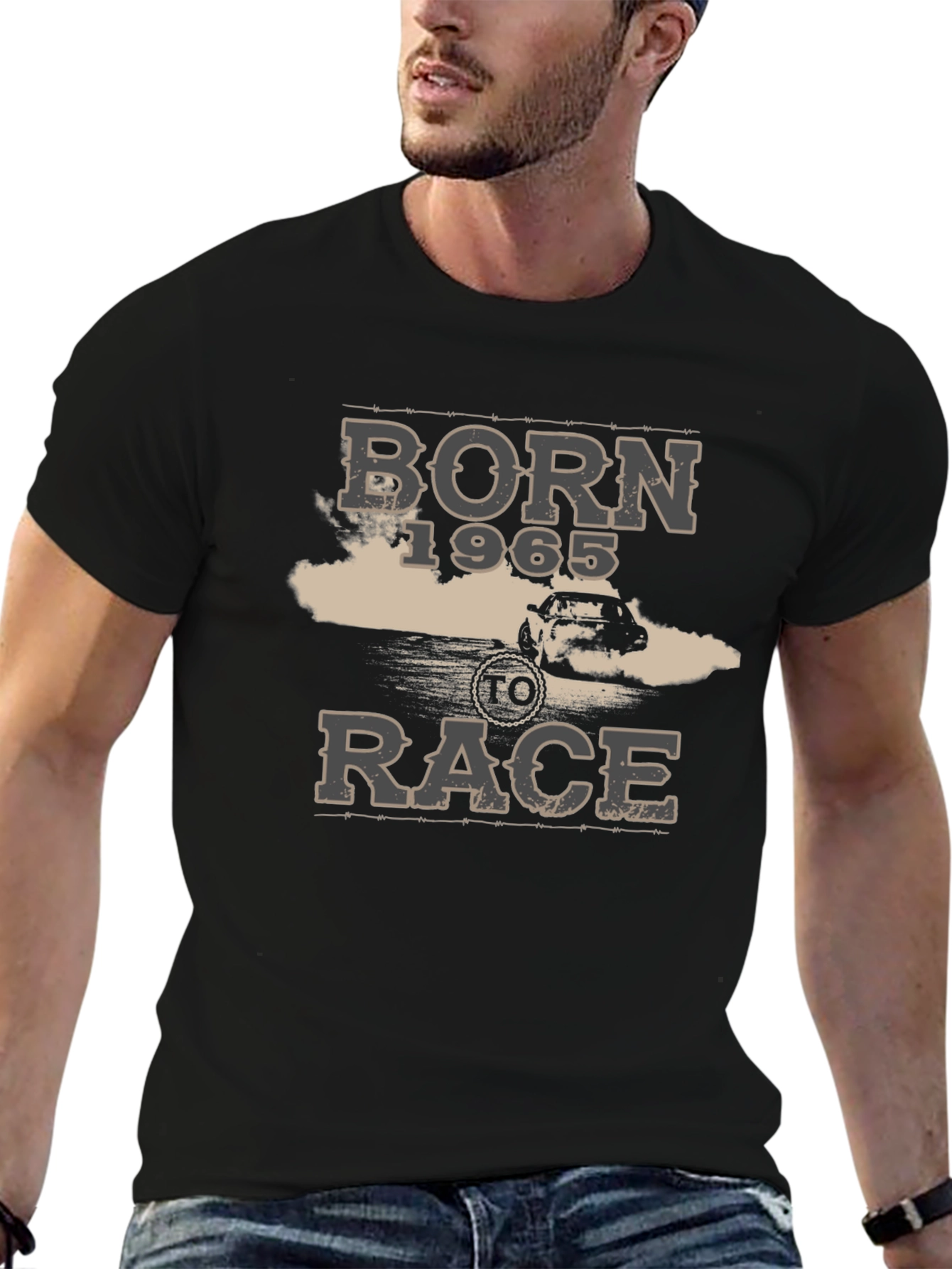 Born 1965 to Race Graphic T-Shirt
