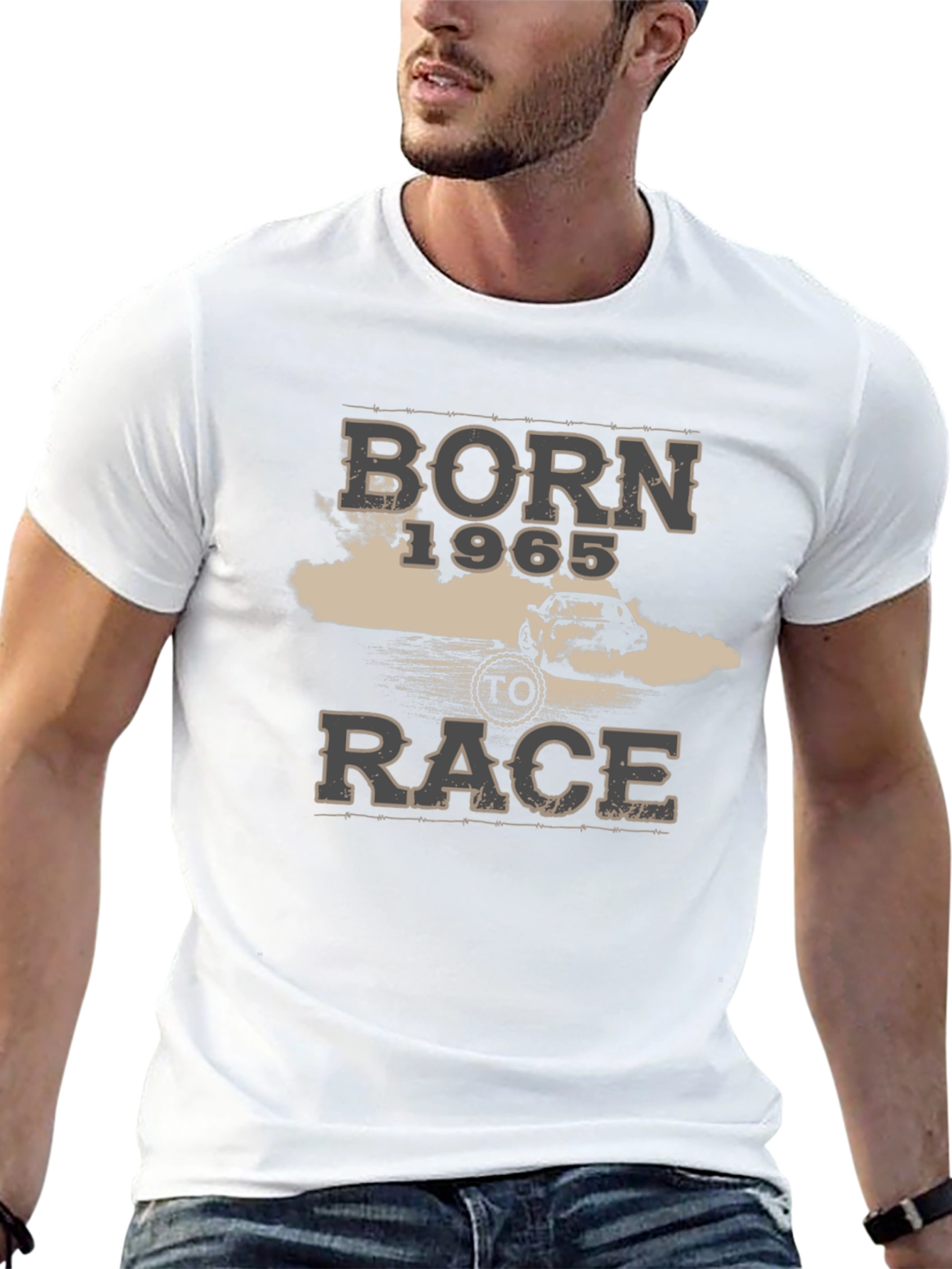 Born 1965 to Race Graphic T-Shirt
