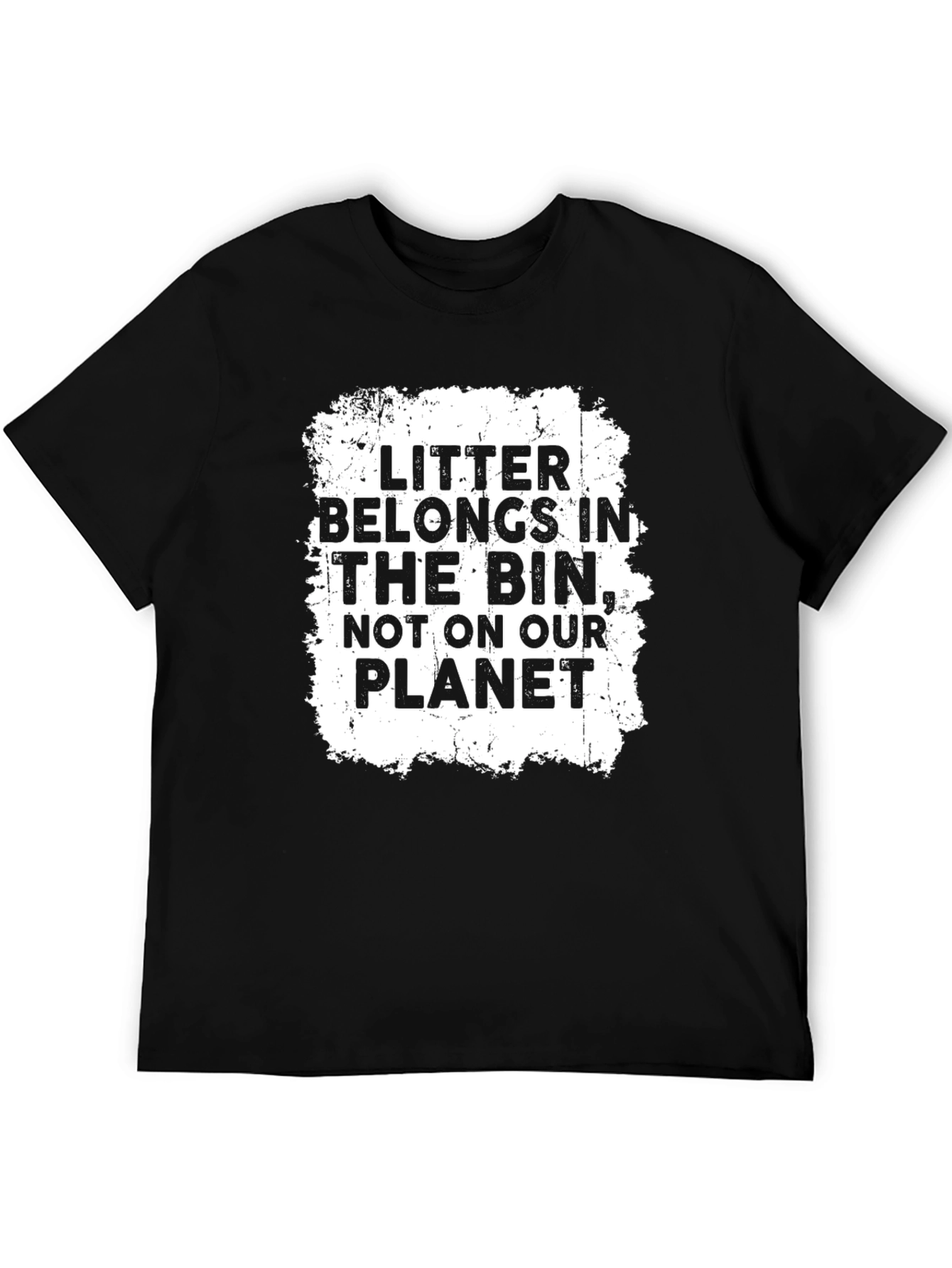 Eco-Friendly Litter Awareness T-Shirt