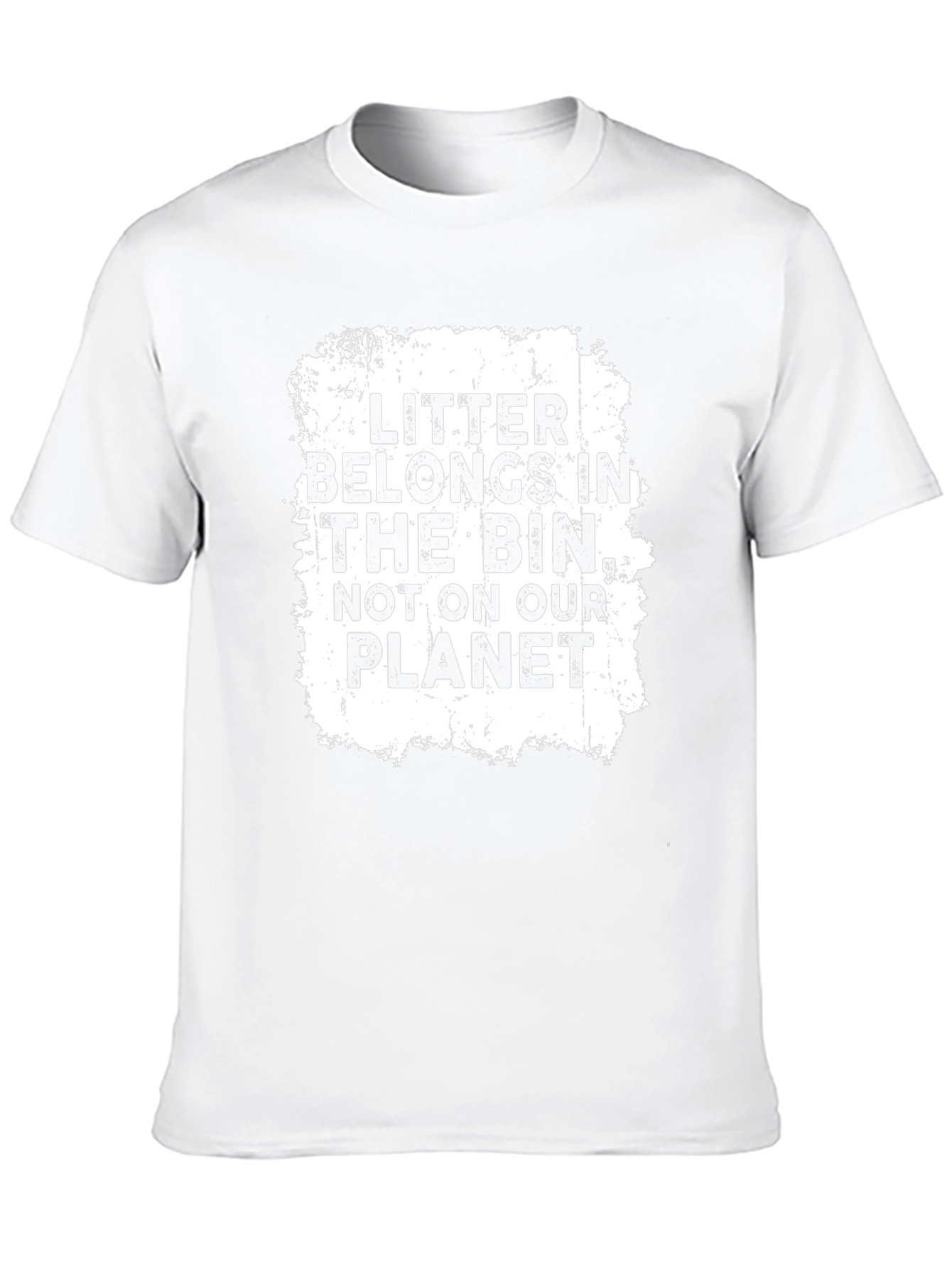 Eco-Friendly Litter Awareness T-Shirt