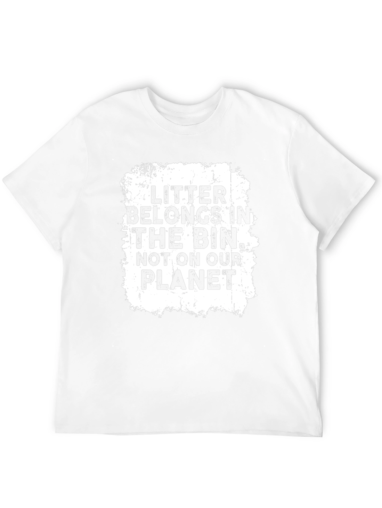 Eco-Friendly Litter Awareness T-Shirt