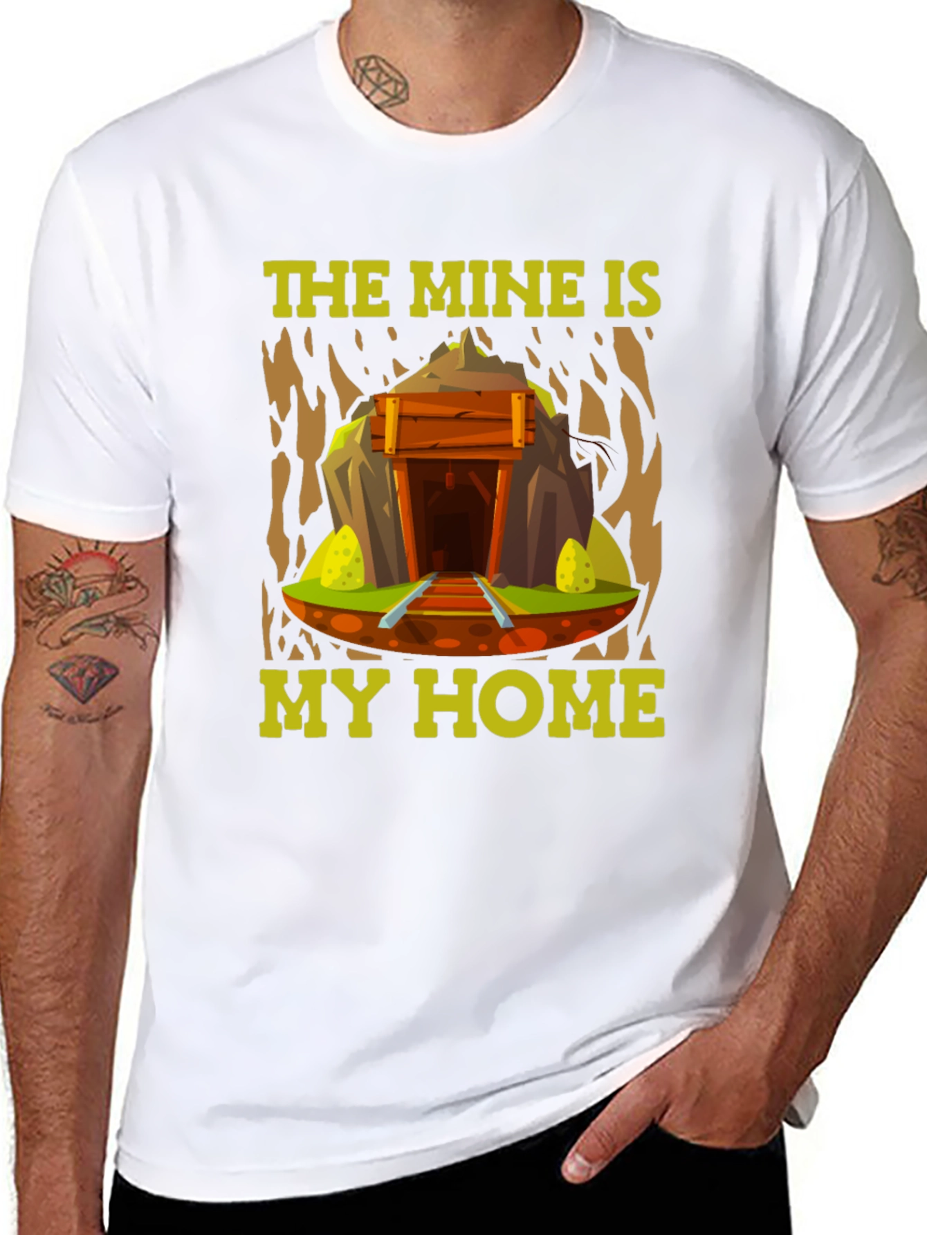 The Mine is My Home - Miner T-Shirt