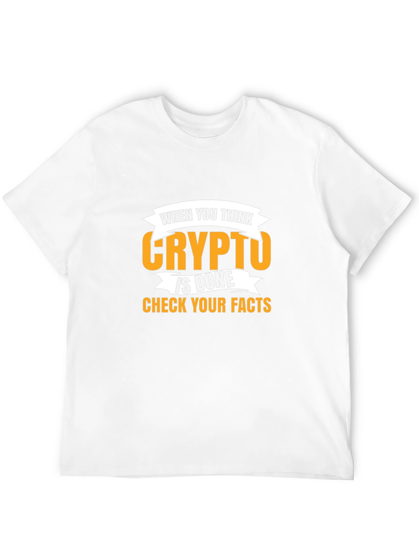 Crypto Facts Black T-Shirt