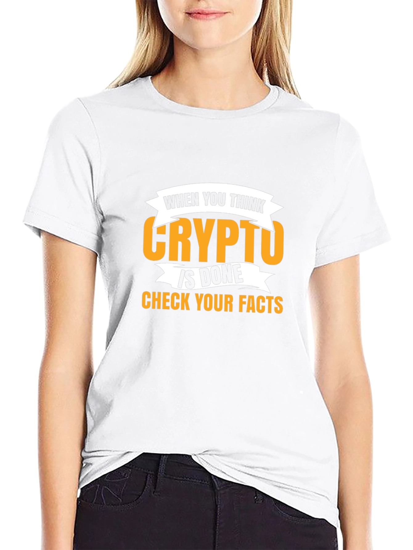 Crypto Facts Black T-Shirt