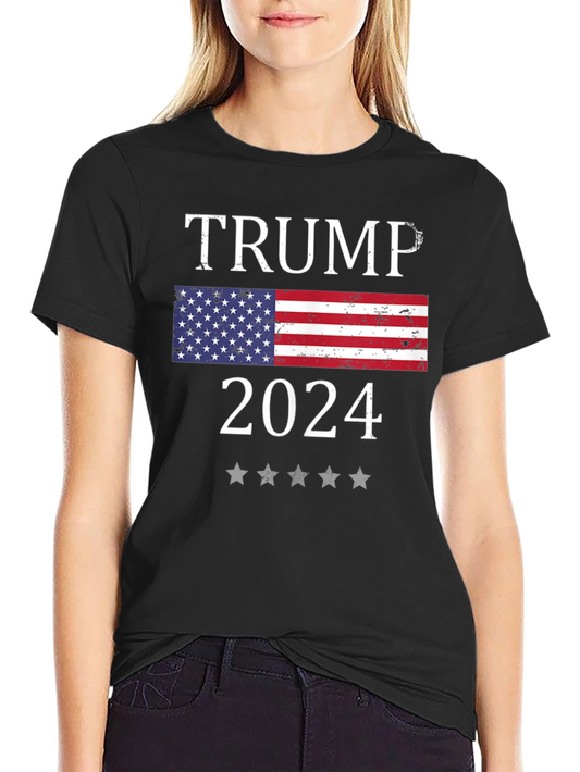 Trump 2024 Patriotic Graphic Tee