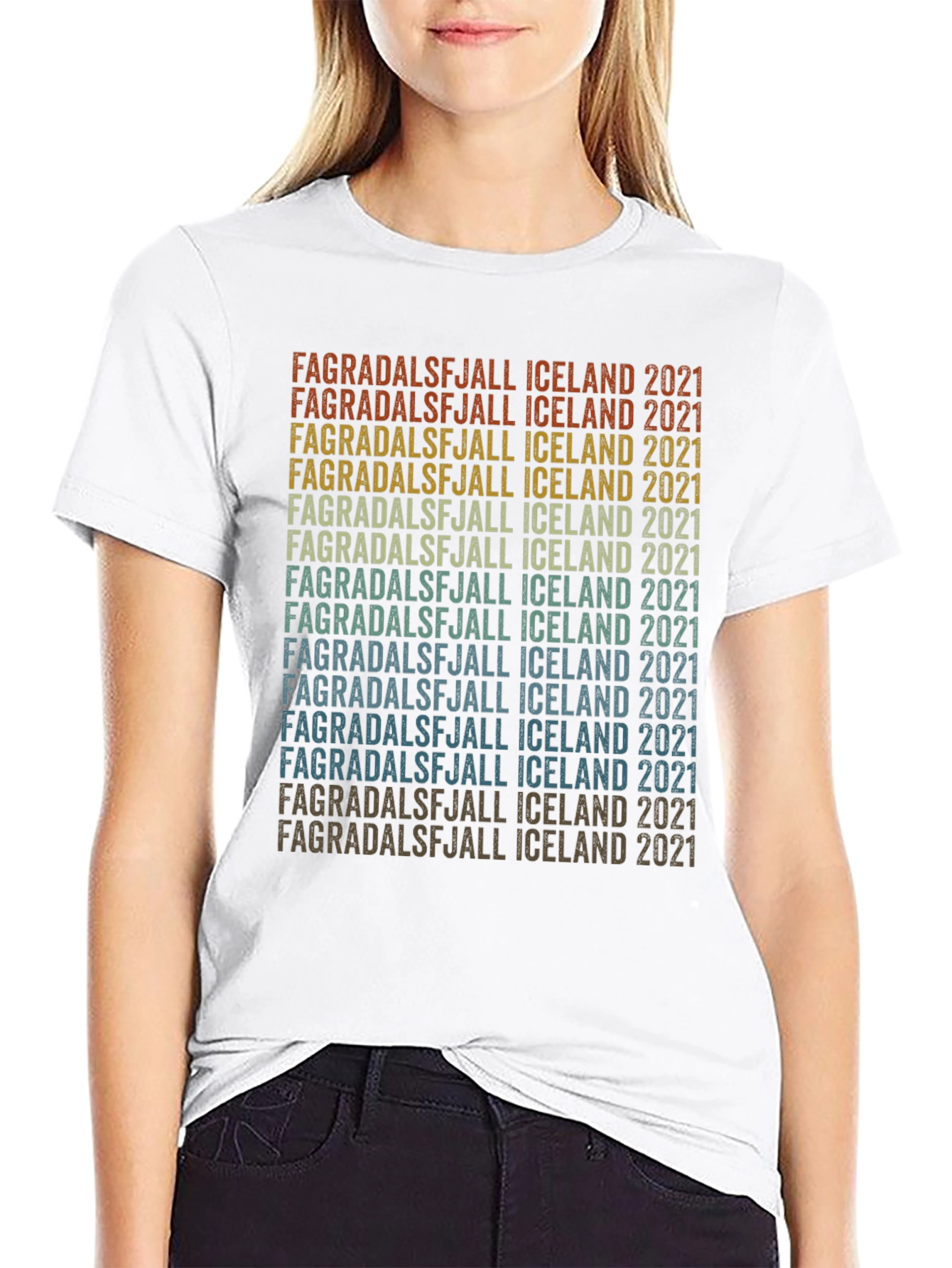 Fagradalsfjall Iceland 2021 Graphic Tee