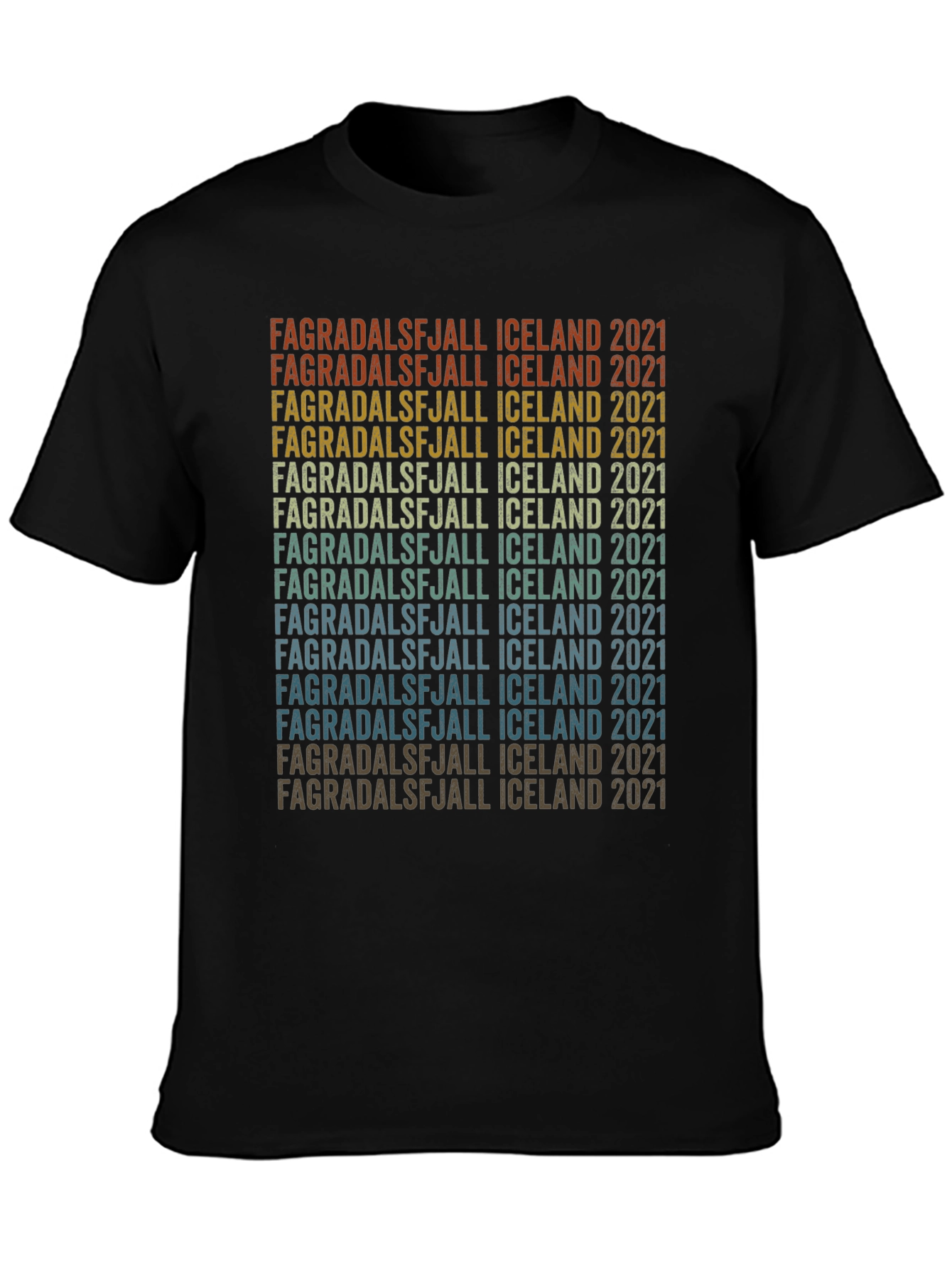 Fagradalsfjall Iceland 2021 Graphic Tee
