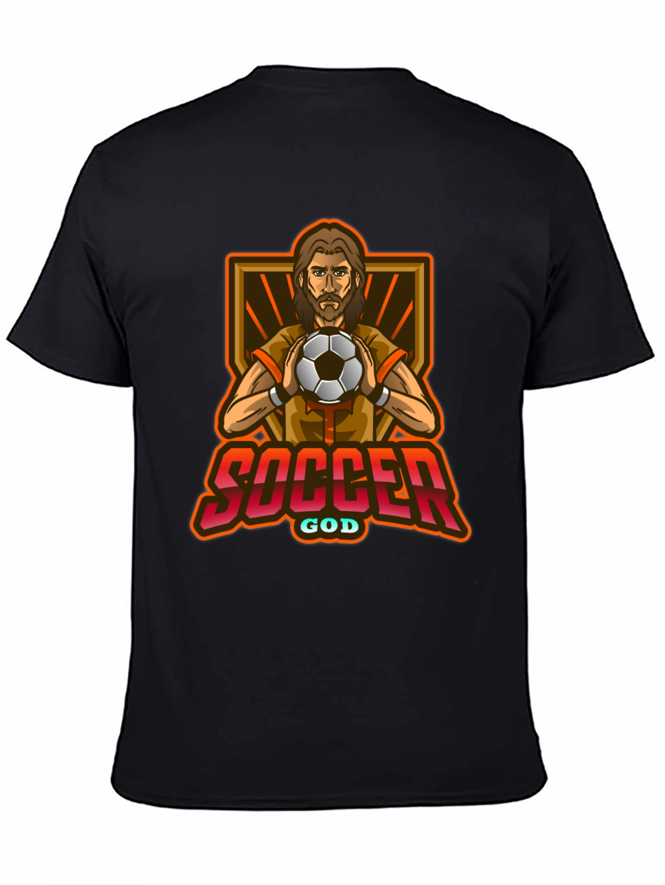 Soccer God Graphic T-Shirt - Stylish & Unique Design