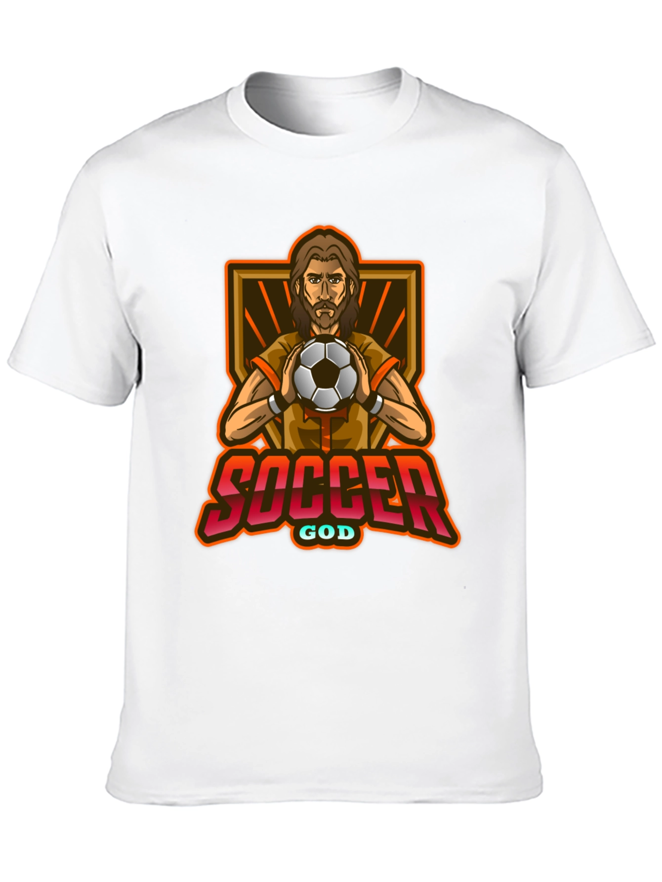 Soccer God Graphic T-Shirt - Stylish & Unique Design