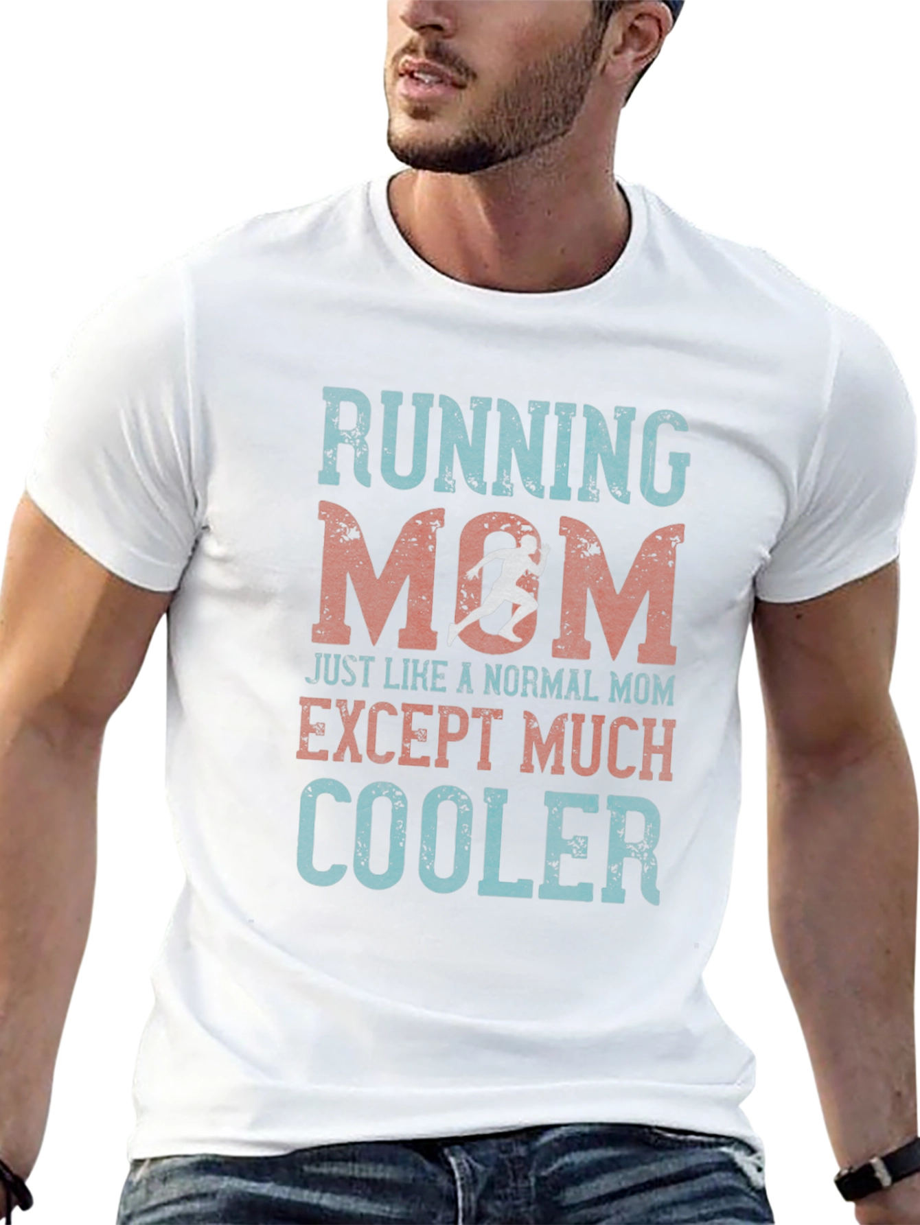 Running Mom T-Shirt - Cool Mothers Day Gift