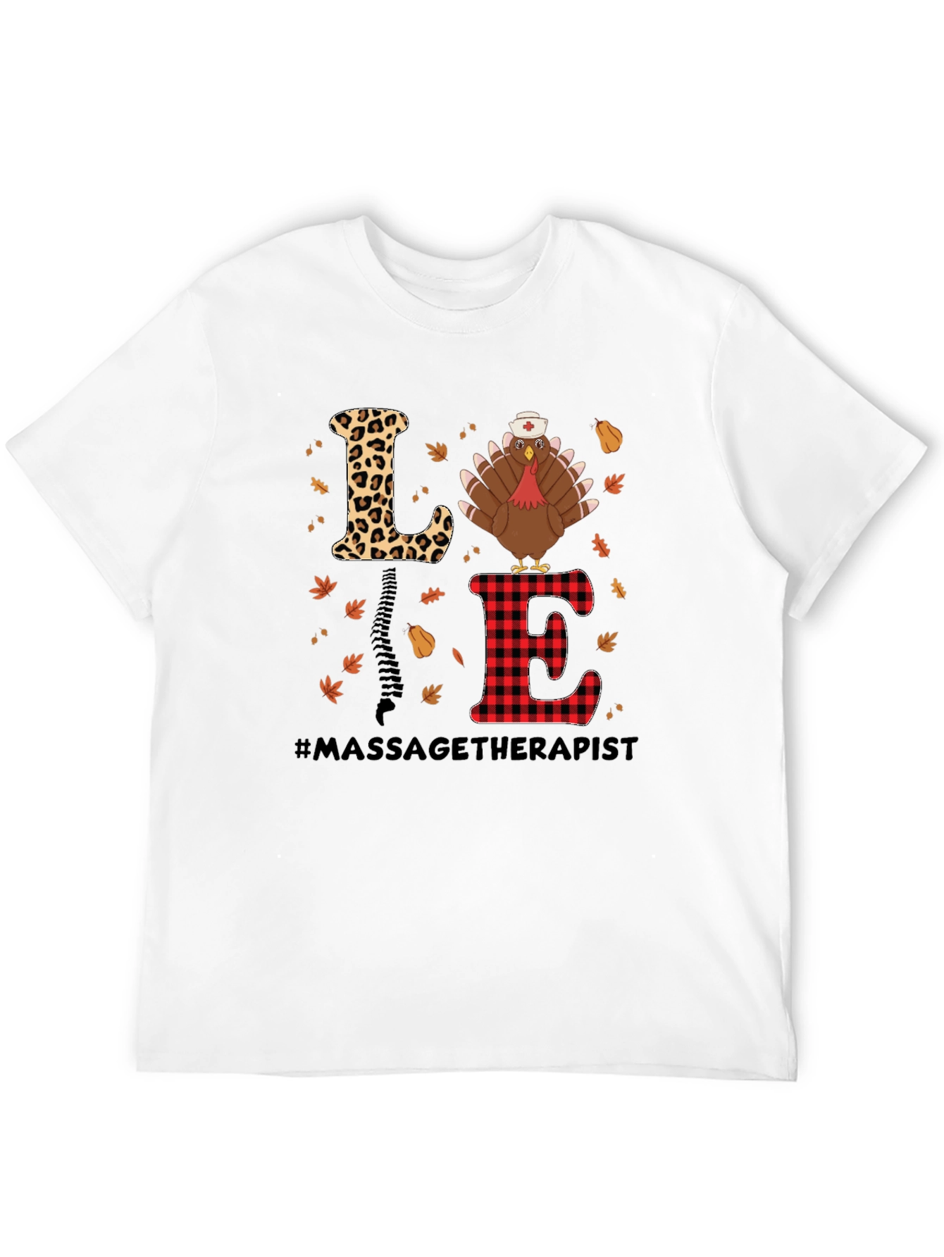 Massage Therapist Turkey T-Shirt