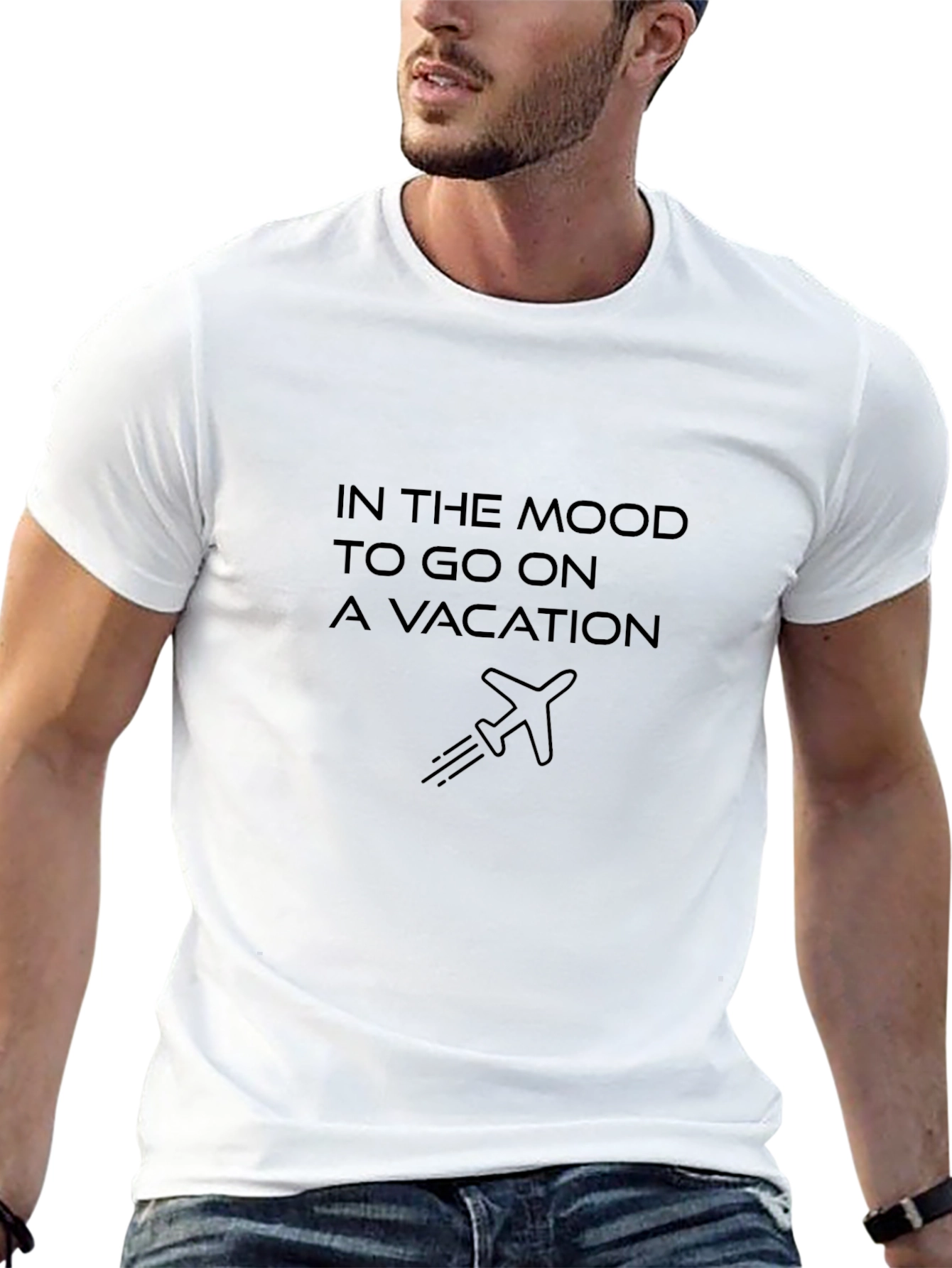 Vacation Mood Graphic Tee - Stylish and Comfortable
