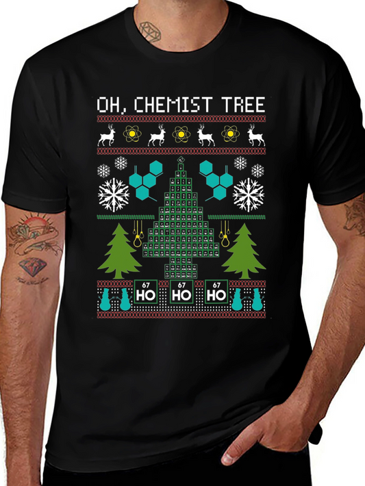 Oh Chemist Tree Holiday T-Shirt