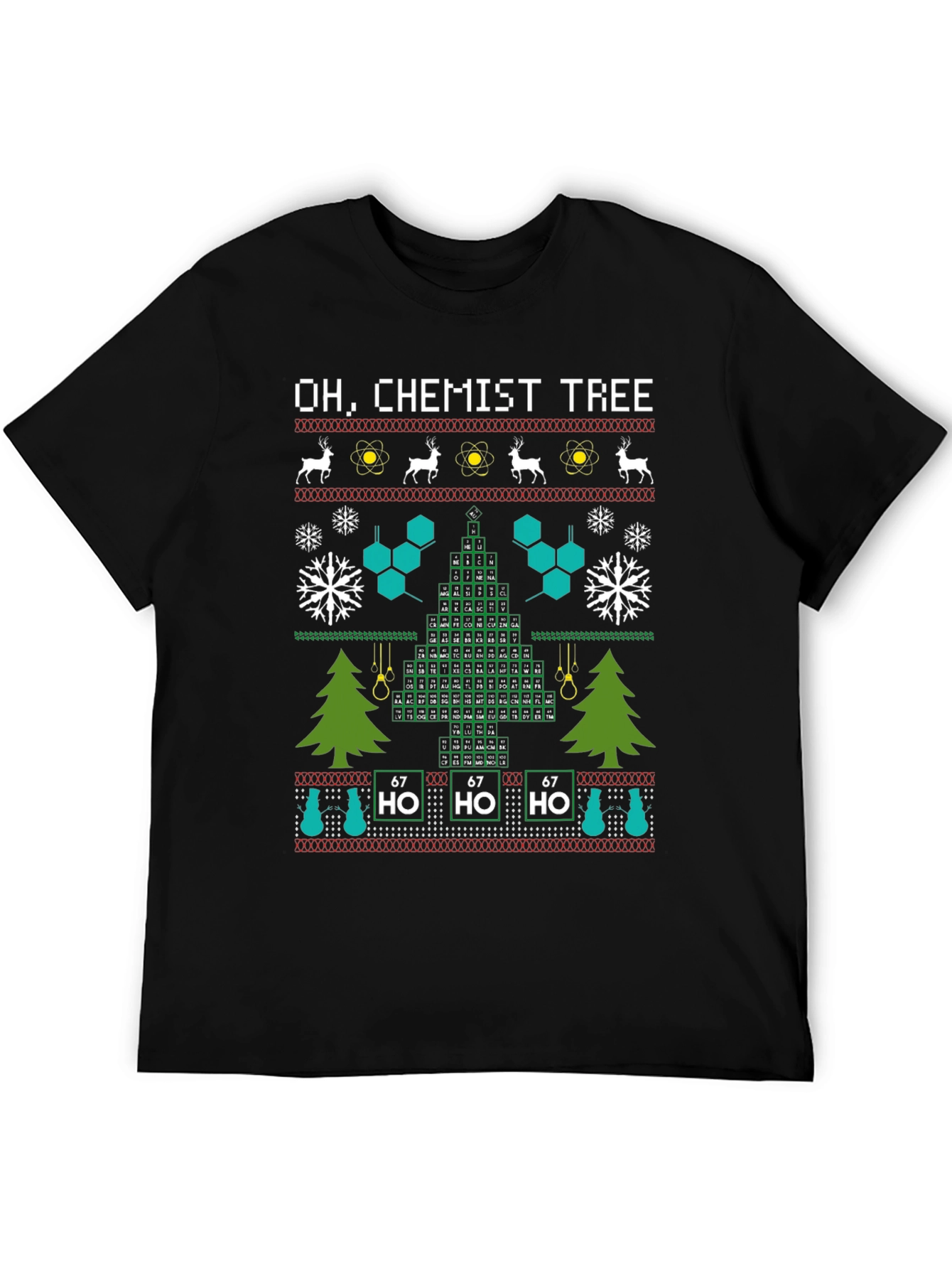 Oh Chemist Tree Holiday T-Shirt