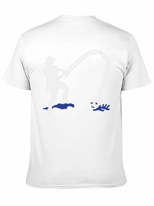 Fishing T-Shirt - Angler Silhouette Tee