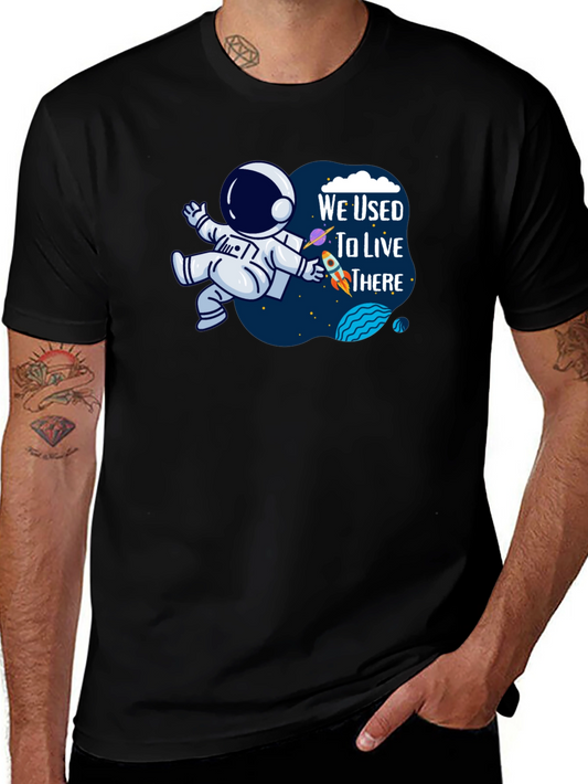 Astronaut Graphic Tee - We Used To Live There