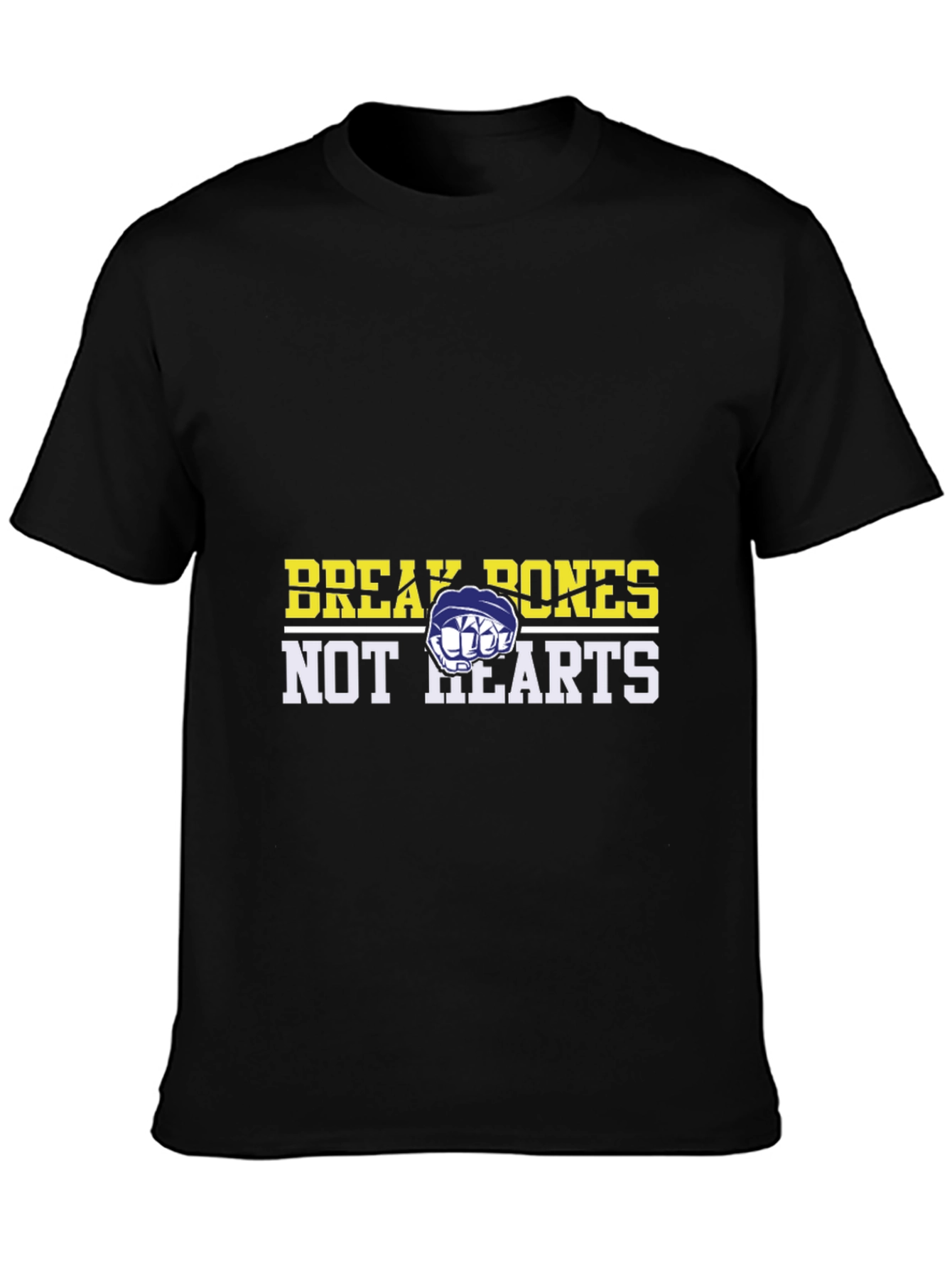 Break Bones Not Hearts Graphic Tee