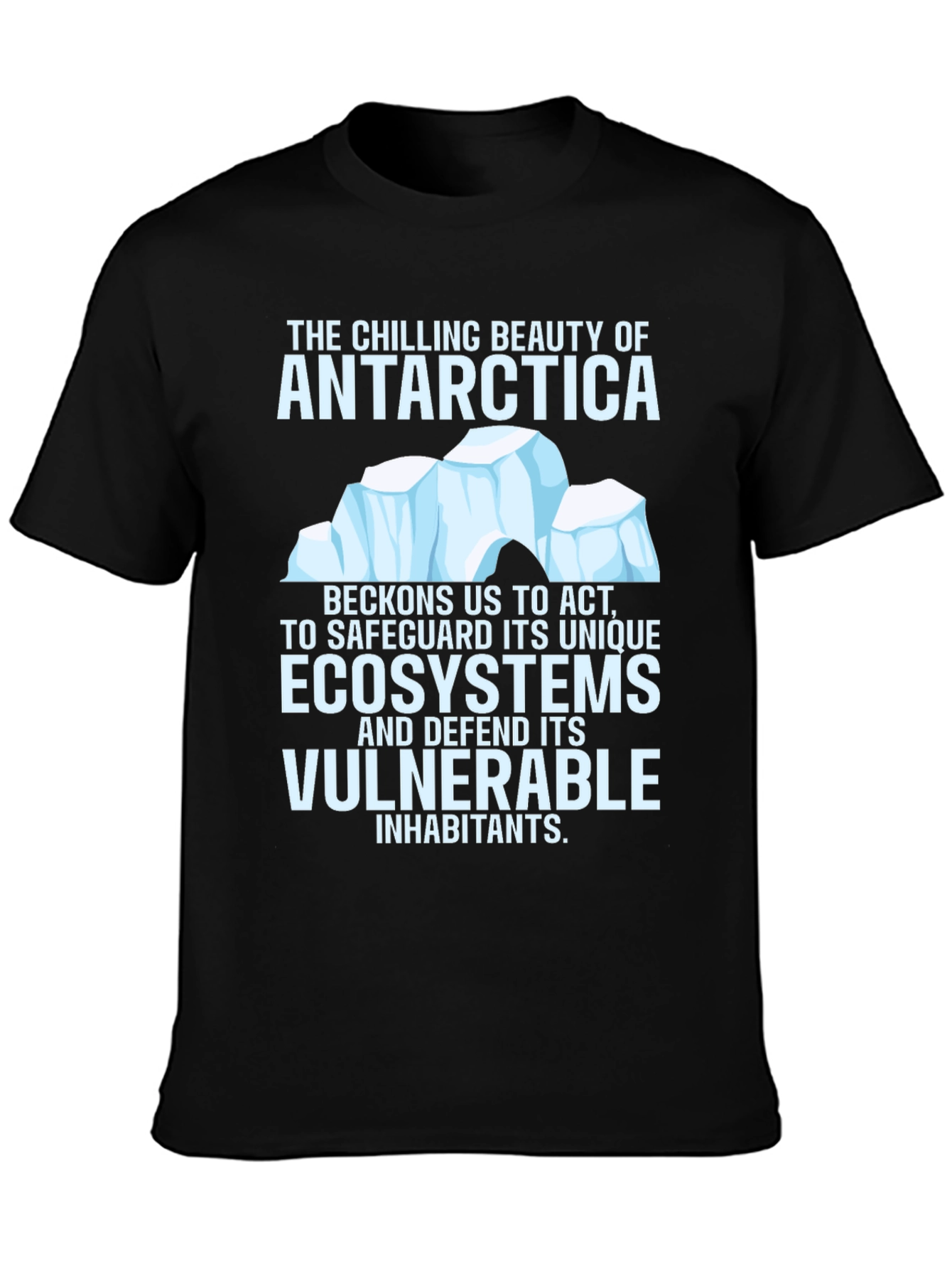 Antarctica Ecosystems Graphic T-Shirt