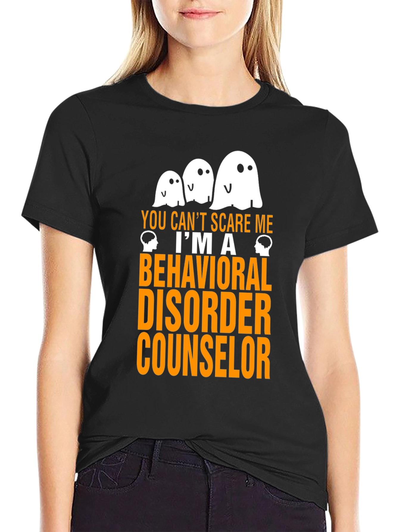 Funny Halloween Behavioral Disorder Counselor T-Shirt